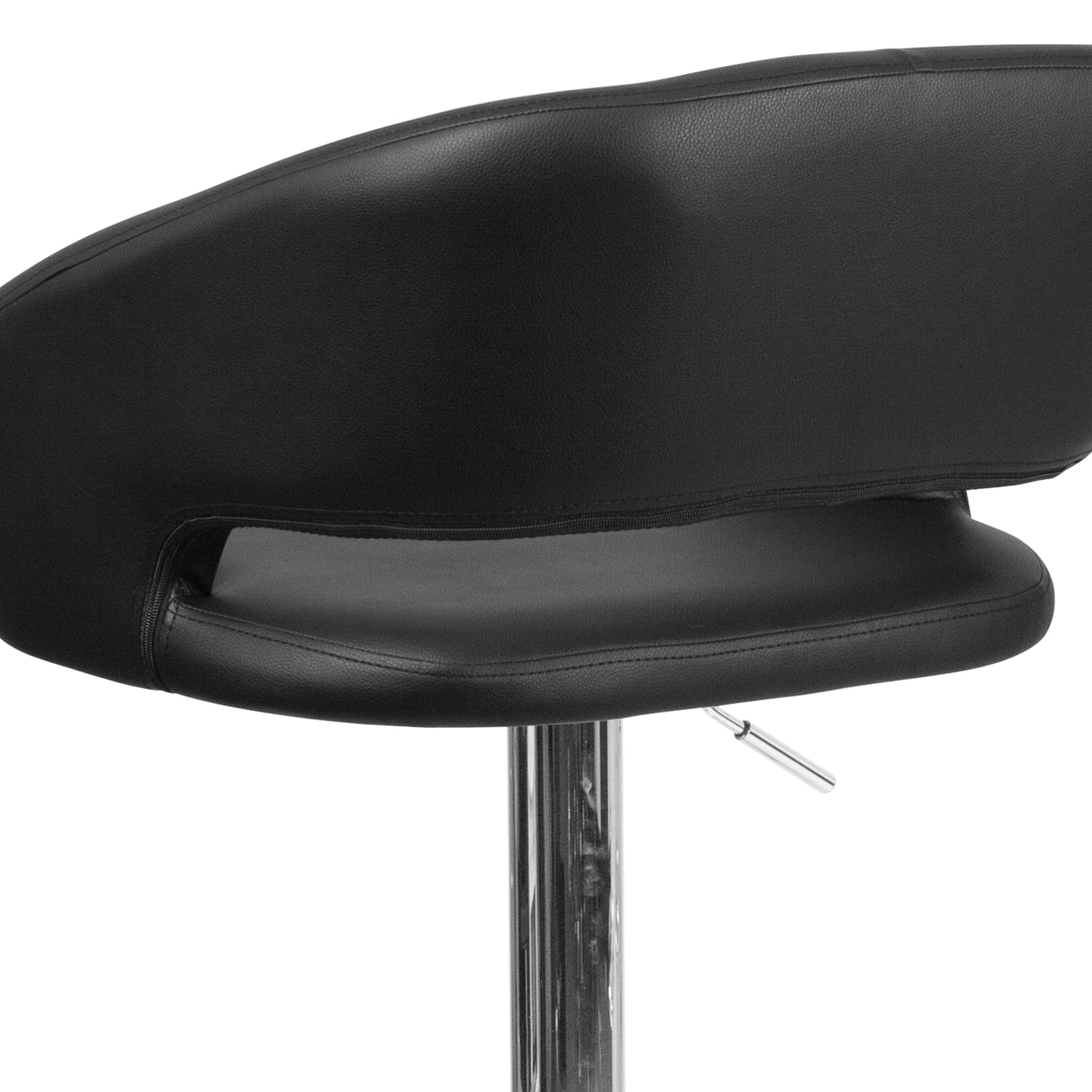 Flash Furniture Contemporary Adjustable Bar Stool Black CH122070BK PopularChairscom Flash Furniture Contemporary Adjustable Bar Stool Black CH122070BK PopularChairscom