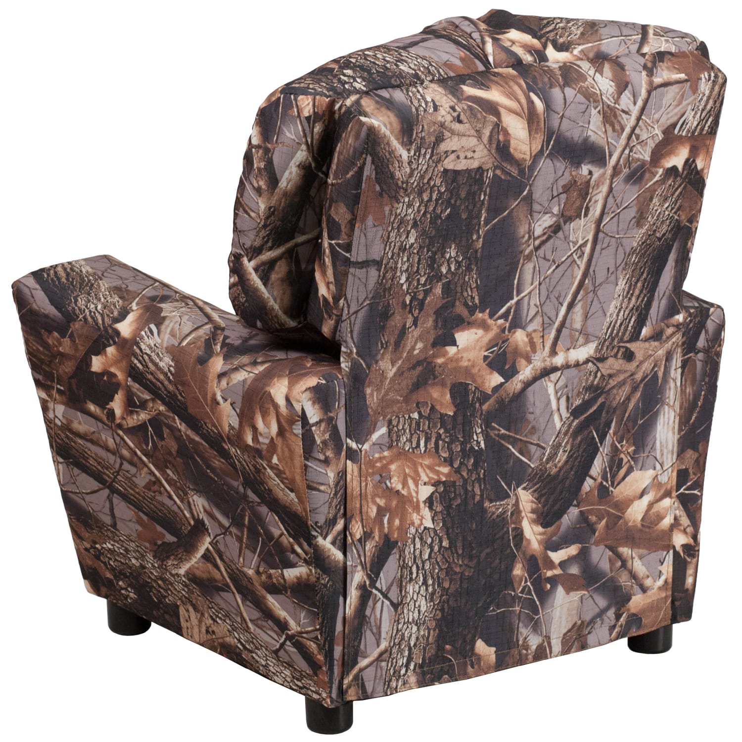 Flash Furniture Contemporary Kids Fabric Recliner Accent Chair With Cup Holder Camouflage PopularChairscom