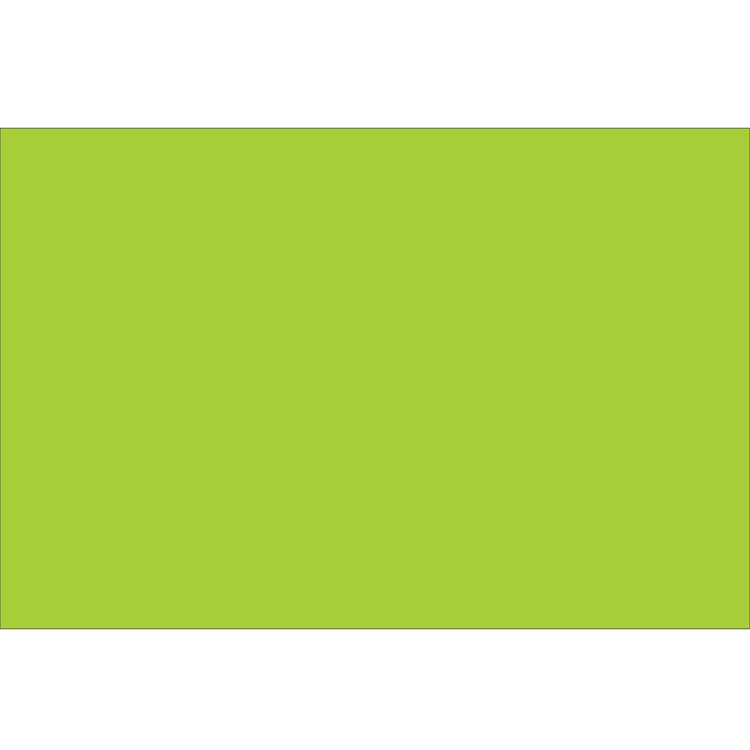Tape Logic WriteOn Inventory Labels, DL630J, Rectangle, 3in x 2in, Fluorescent Green, Roll Of 500