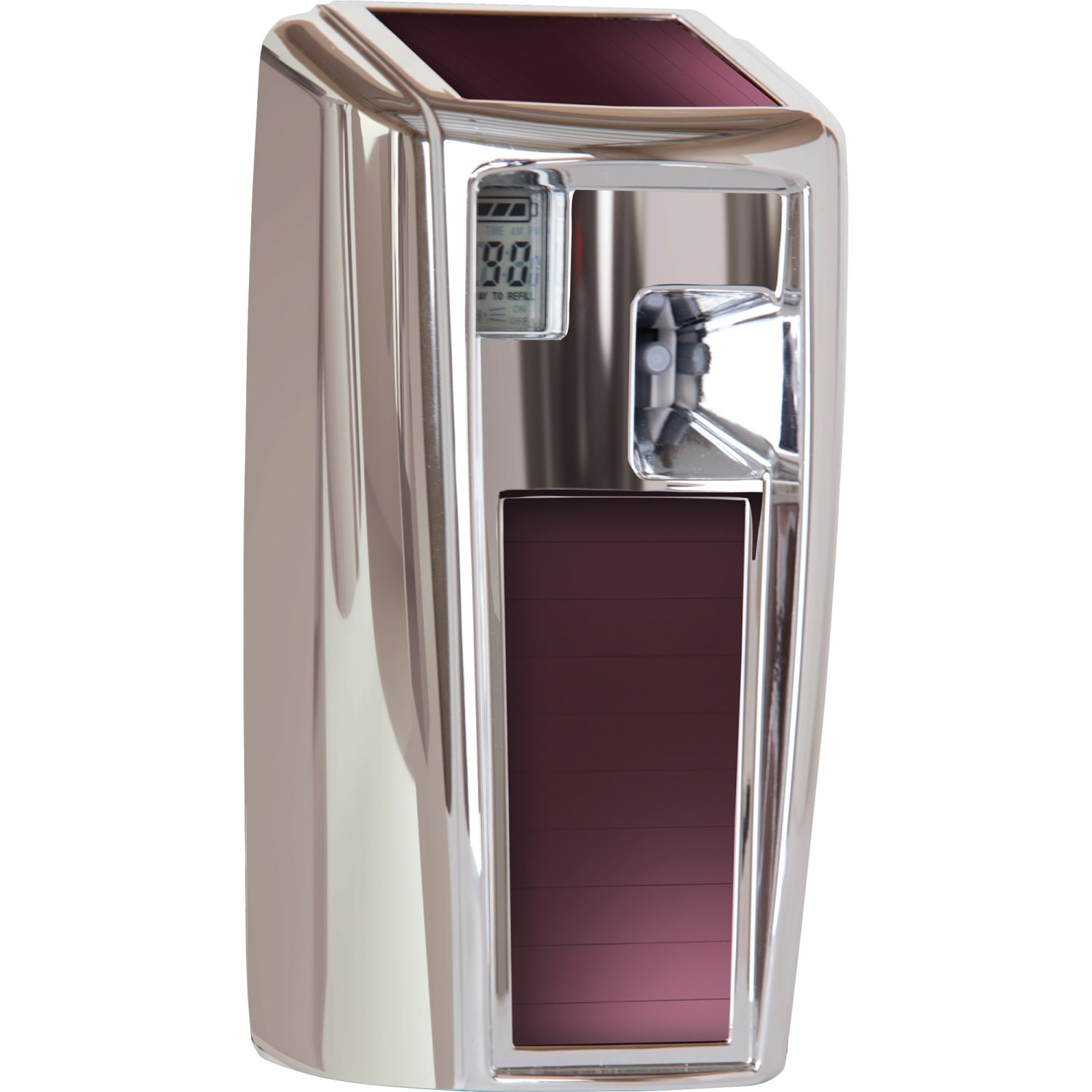 Rubbermaid Commercial Products Microburst 3000 Aerosol Dispenser, 8inH x 4-3/4inW x 5inD, Chrome - Image 4