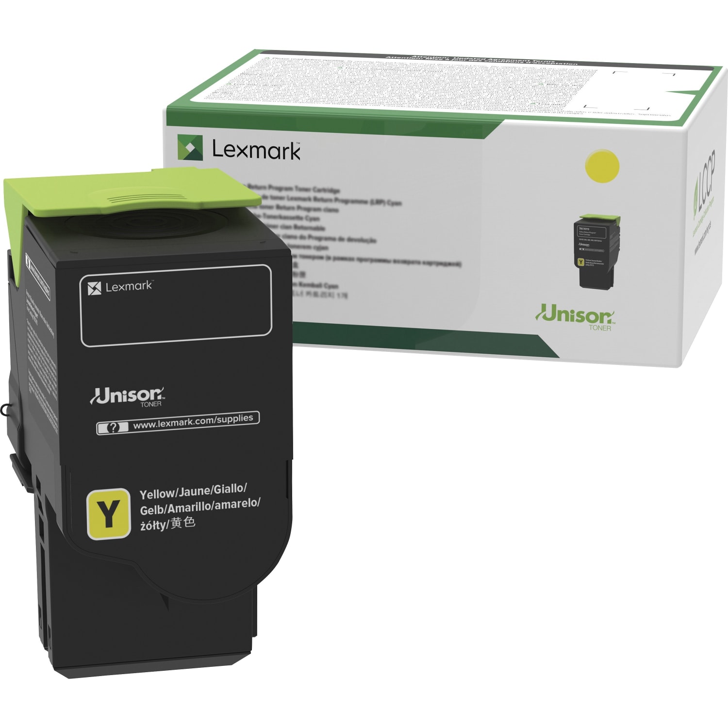 Lexmark C231HY0 Yellow High Yield Return Program Toner Cartridge - Image 3