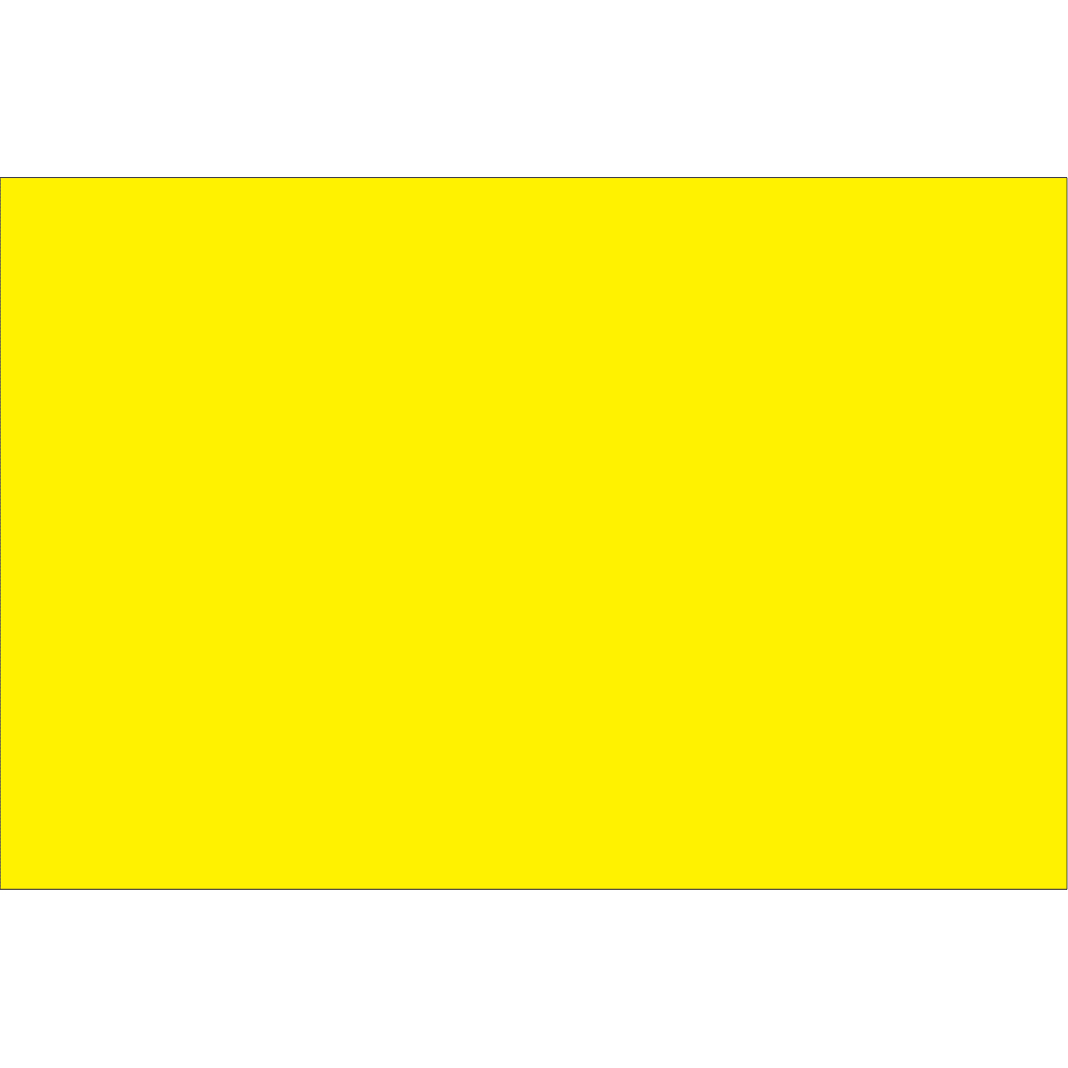 Tape Logic WriteOn Inventory Labels, DL630L, Rectangle, 3in x 2in, Fluorescent Bright Yellow, Roll Of 500