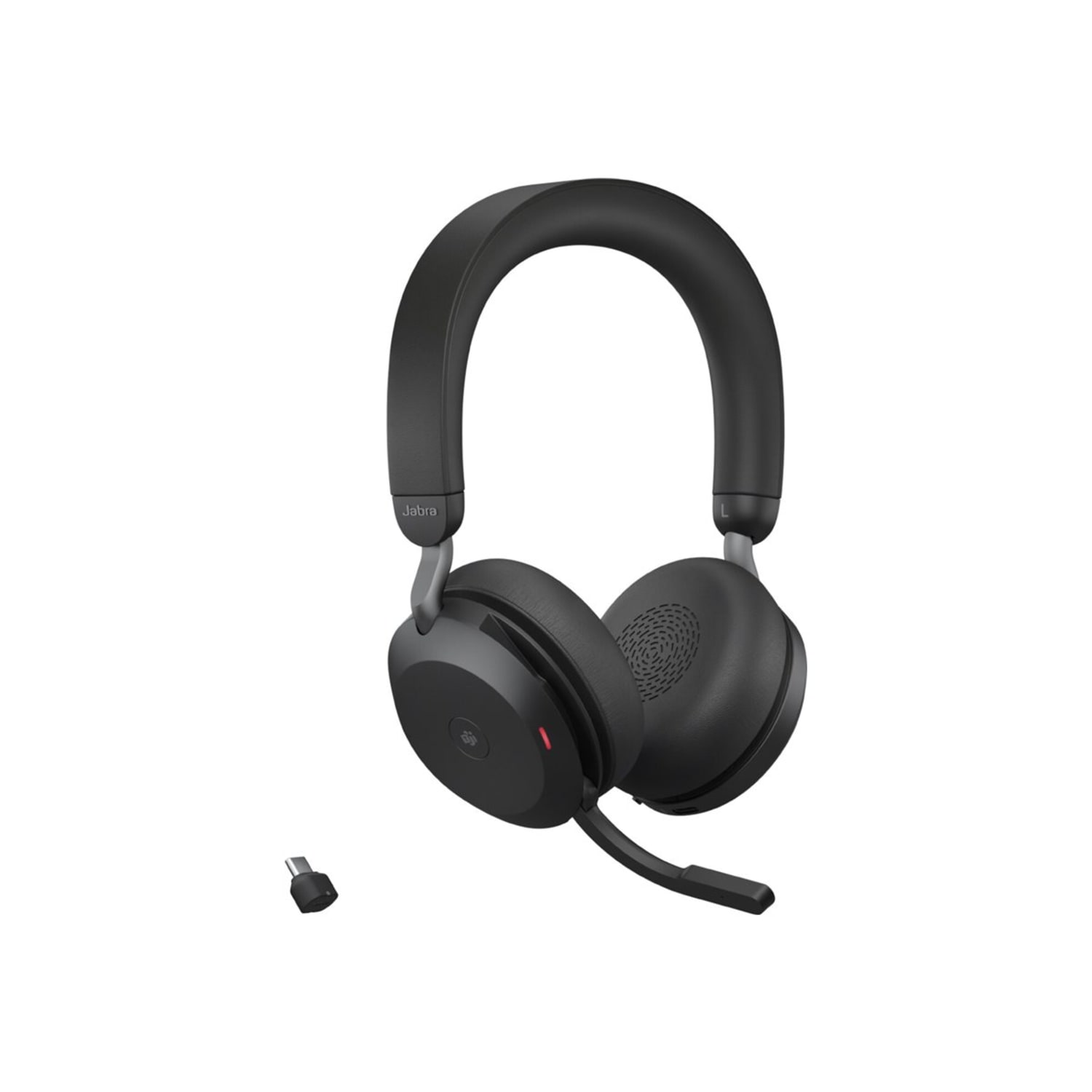 Jabra Evolve2 75 Wireless On-Ear Stereo Headset, Black - Image 4