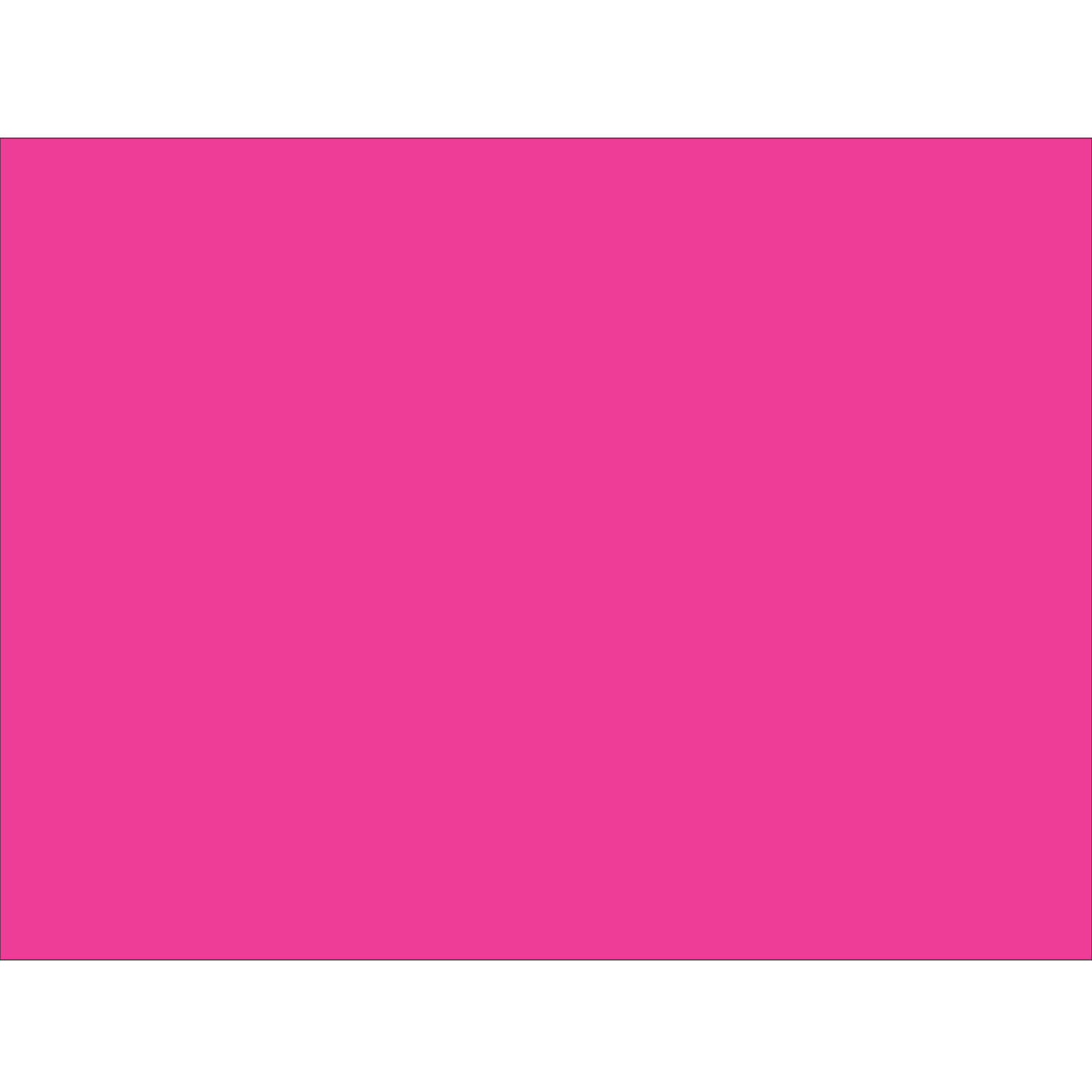 Tape Logic WriteOn Inventory Labels, DL631K, Rectangle, 4in x 2 3/4in, Fluorescent Pink, Roll Of 500