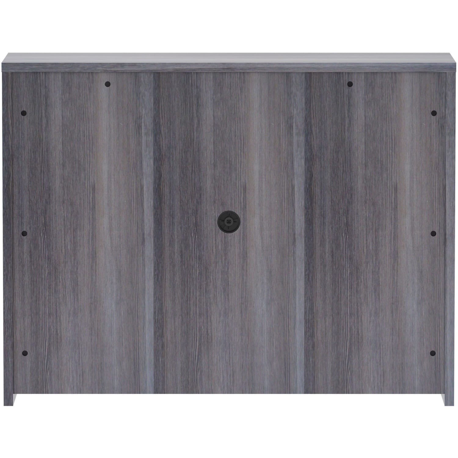 Lorell Laminate Desk Hutch, 36inH x 48inW x 15inD, Weathered Charcoal - Image 5