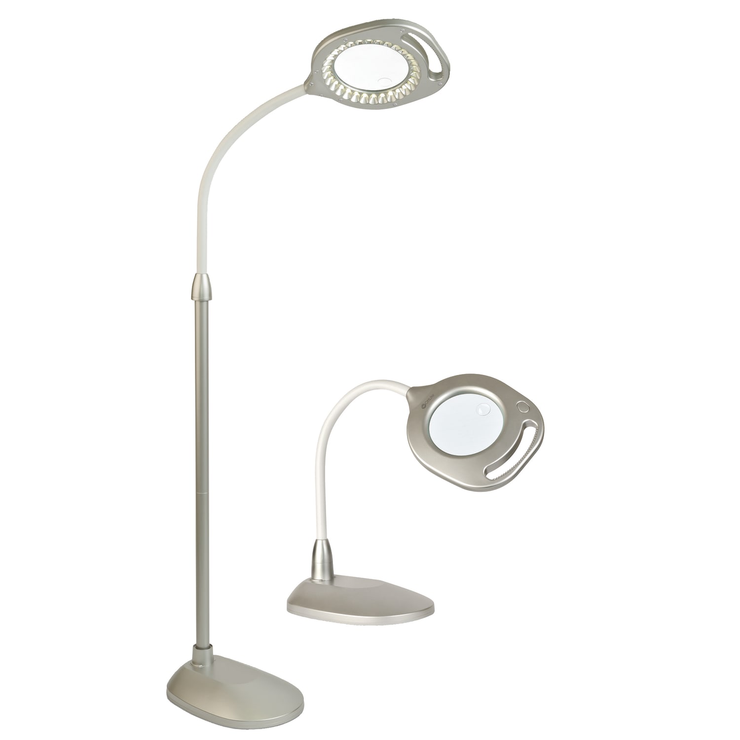 OttLite 2-in-1 LED Magnifier Floor/Table Light, 56-3/4inH - Image 3