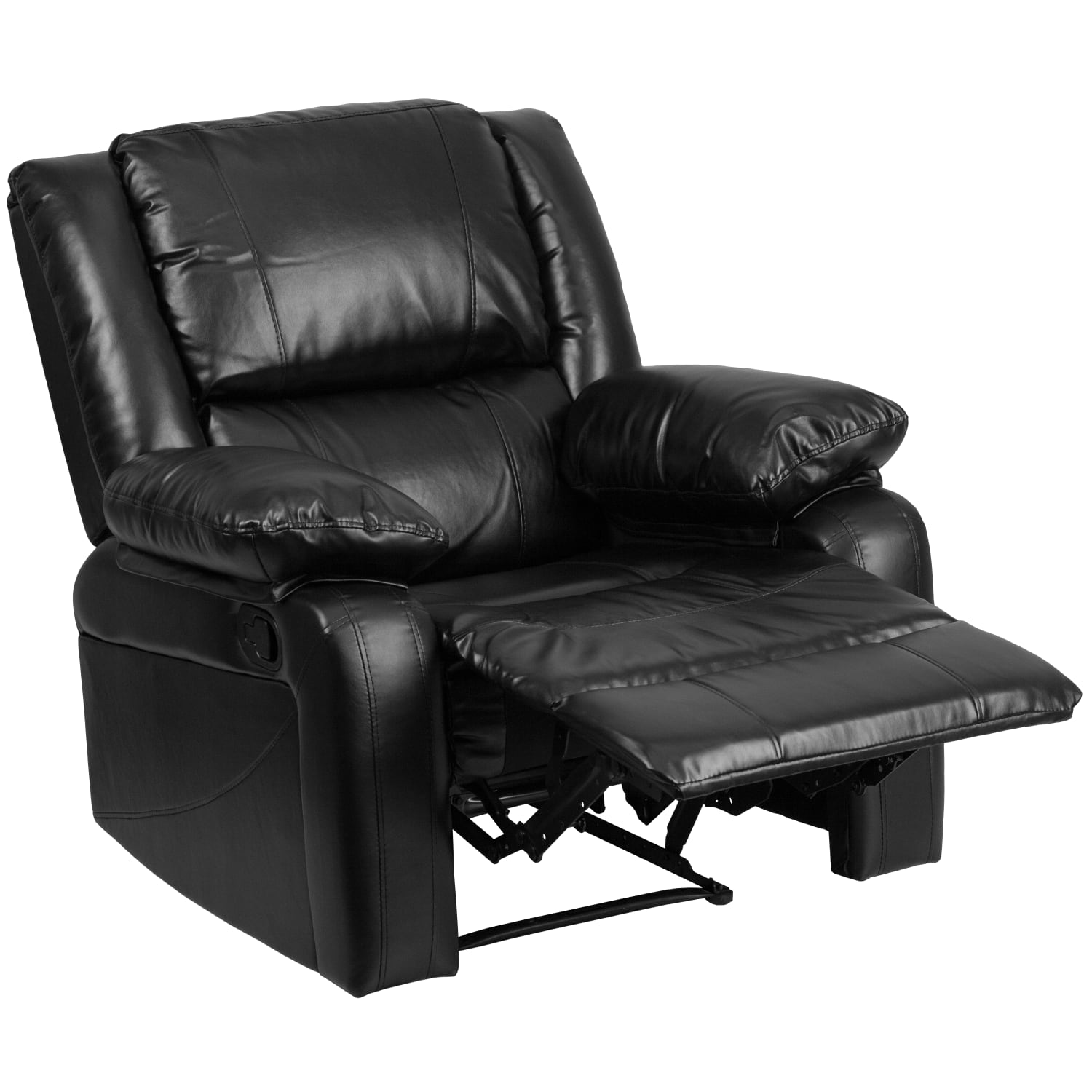Flash Furniture Harmony Series Leathersoft Recliner Accent Chair Black PopularChairscom Flash Furniture Harmony Series Leathersoft Recliner Accent Chair Black PopularChairscom