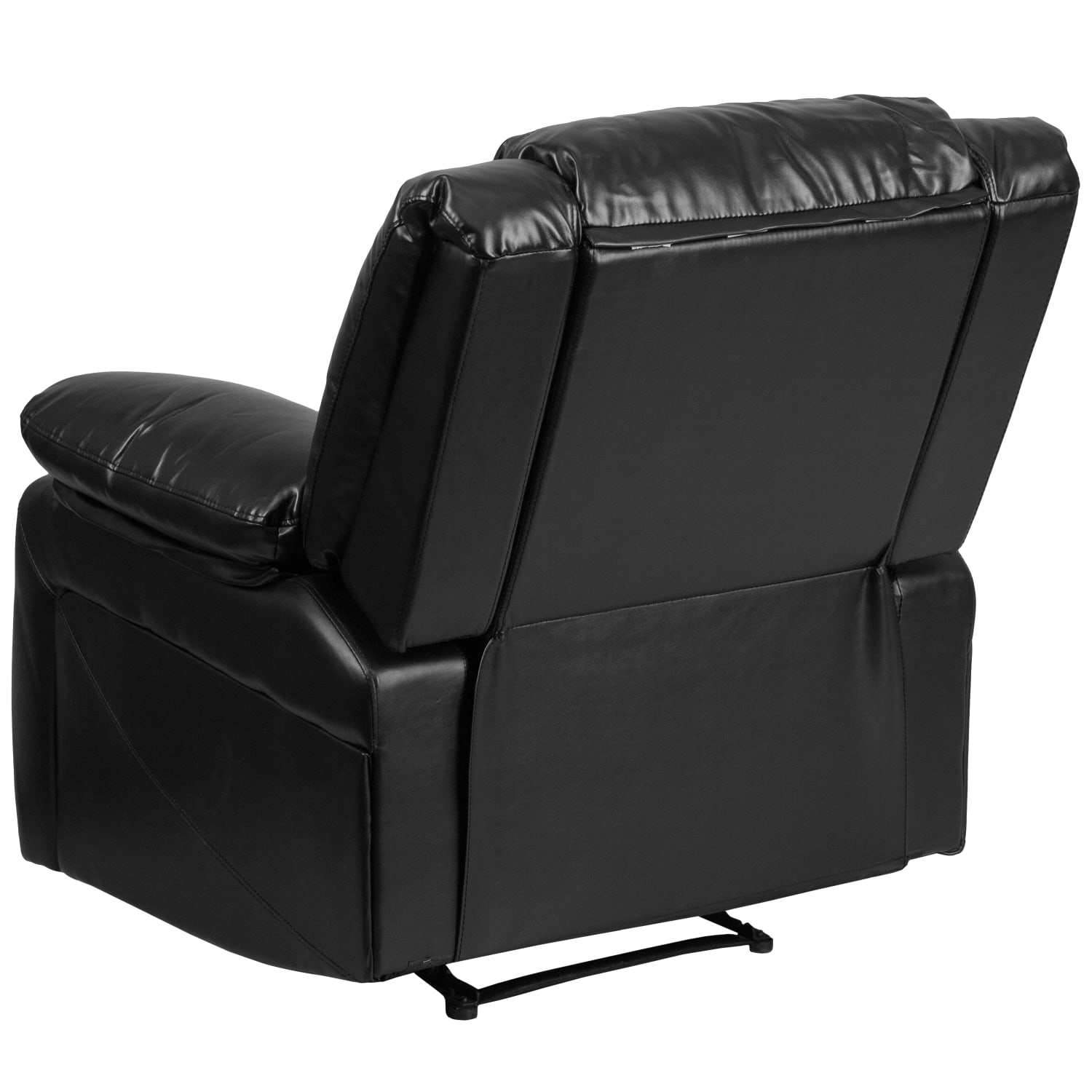 Flash Furniture Harmony Series Leathersoft Recliner Accent Chair, Black - Image 6