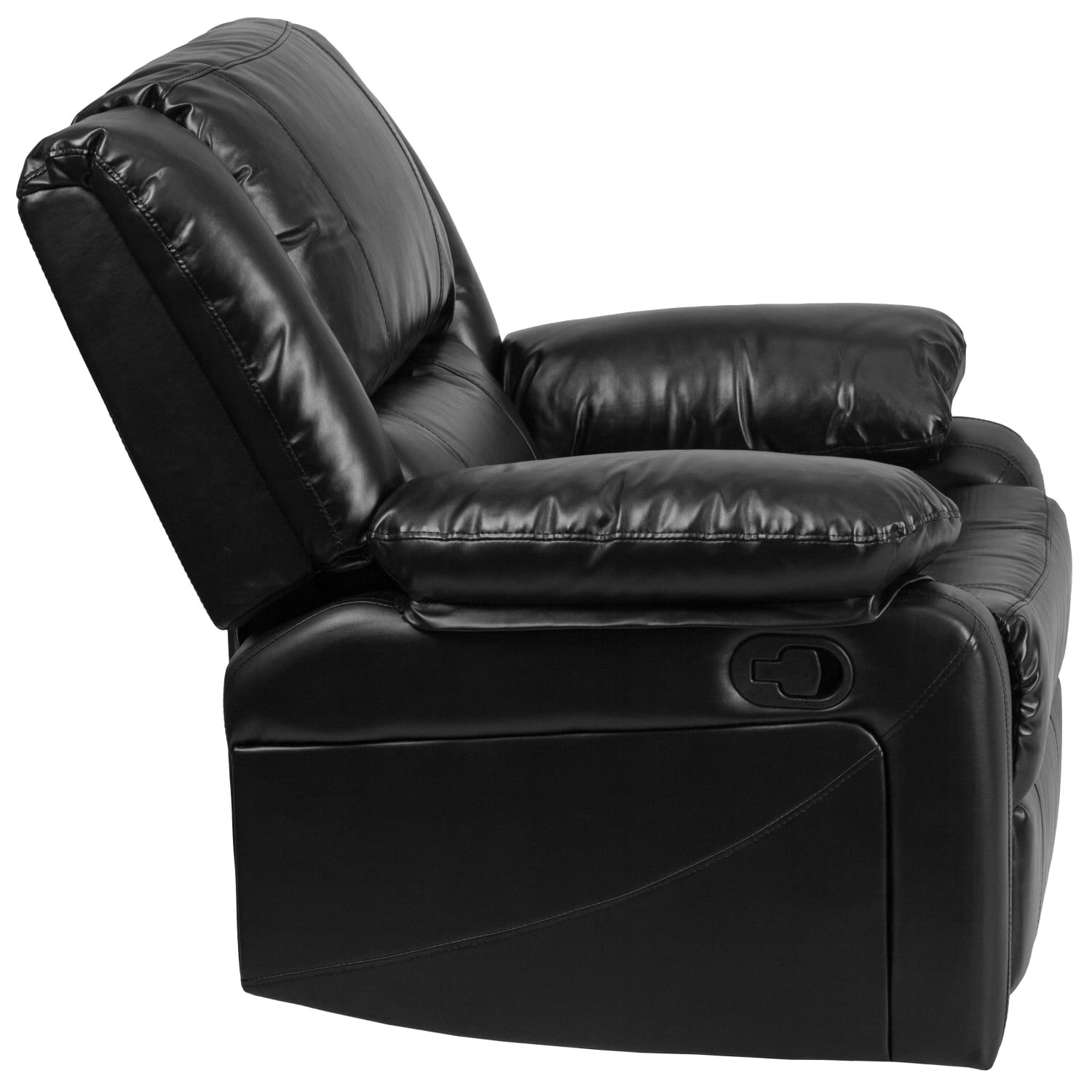 Flash Furniture Harmony Series Leathersoft Recliner Accent Chair Black PopularChairscom Flash Furniture Harmony Series Leathersoft Recliner Accent Chair Black PopularChairscom