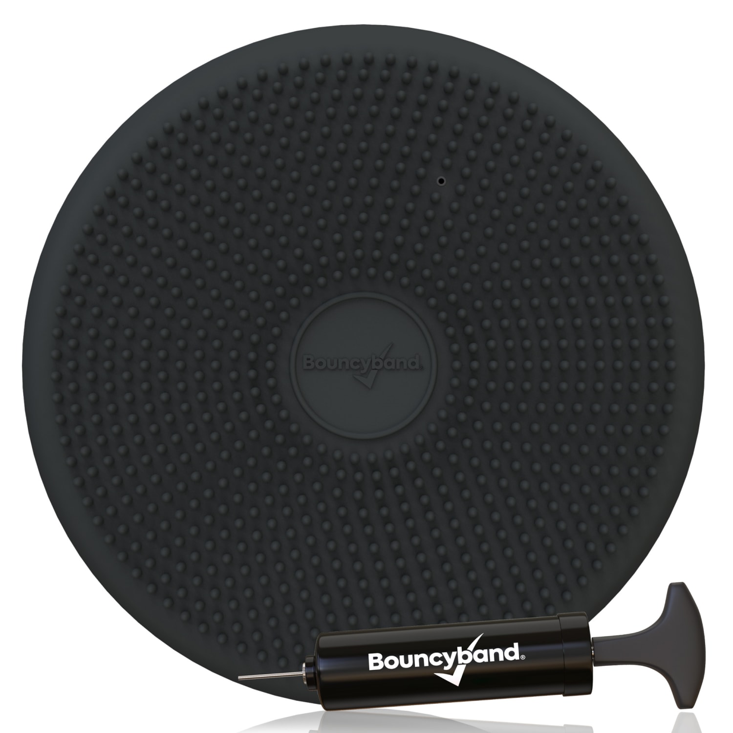 Bouncyband Big Wiggle Seat Sensory Cushion 13in Dark Gray PopularChairscom