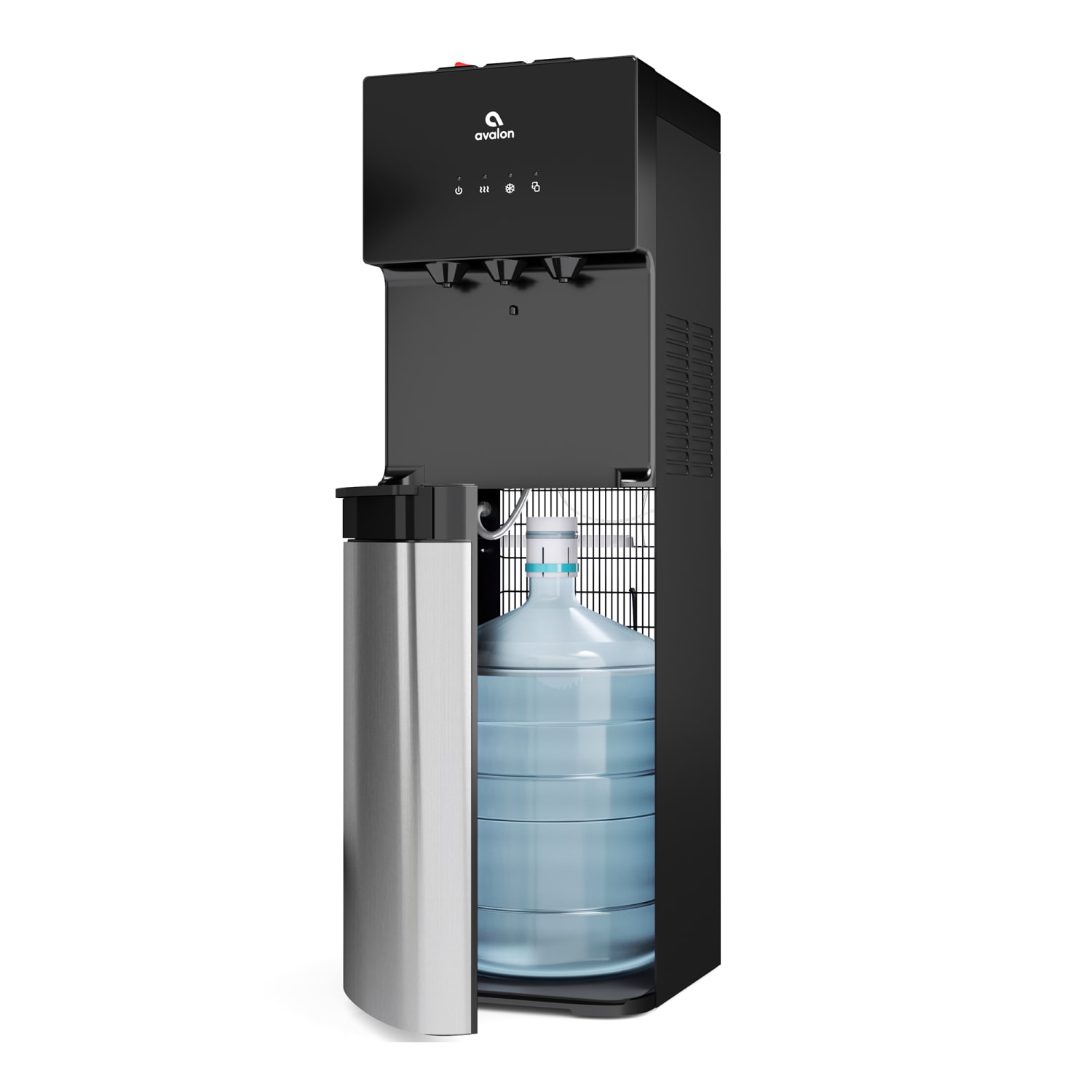 Avalon Bottom Loading Water Cooler Water Dispenser - 3 Temperature Settings - Hot, Cold & Room Water, Durable Stainless Steel Construction