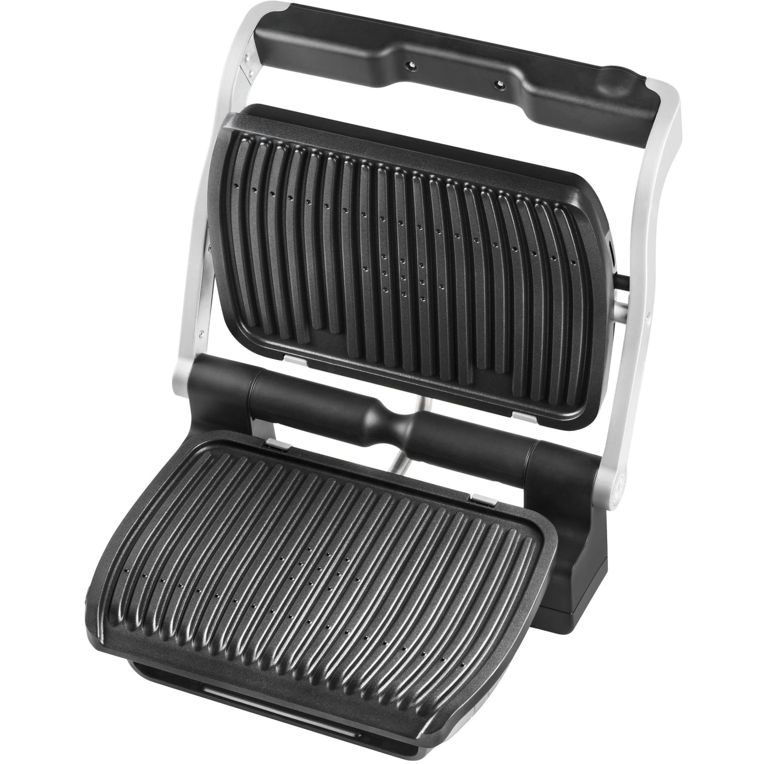 T-Fal Optigrill+, 14-3/4inH x 12-5/8W x 12-5/8inD, Silver - Image 4