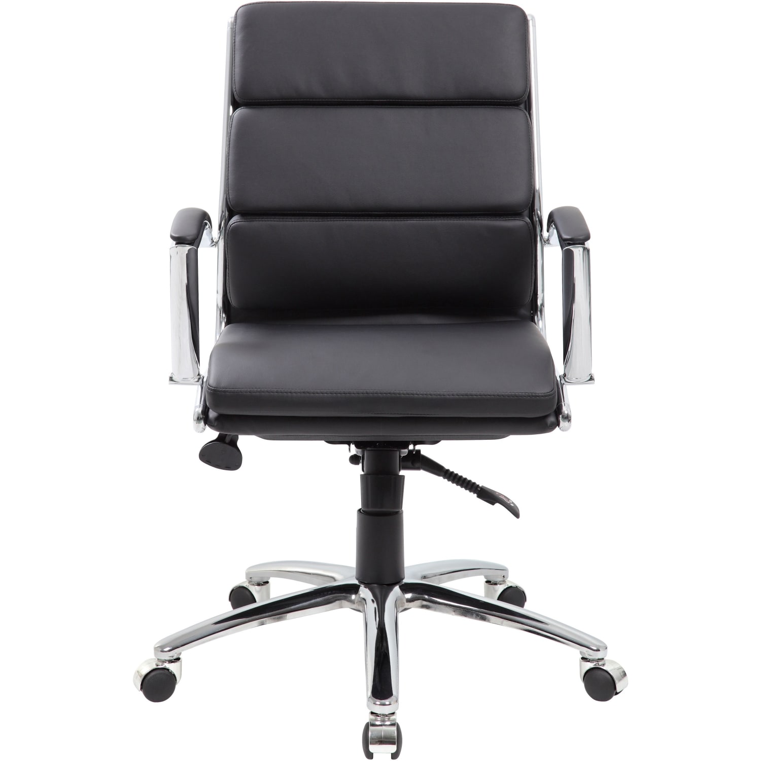 Boss Office Products CaressoftPlus MidBack Chair Black PopularChairscom Boss Office Products CaressoftPlus Mid Back Chair Black PopularChairscom