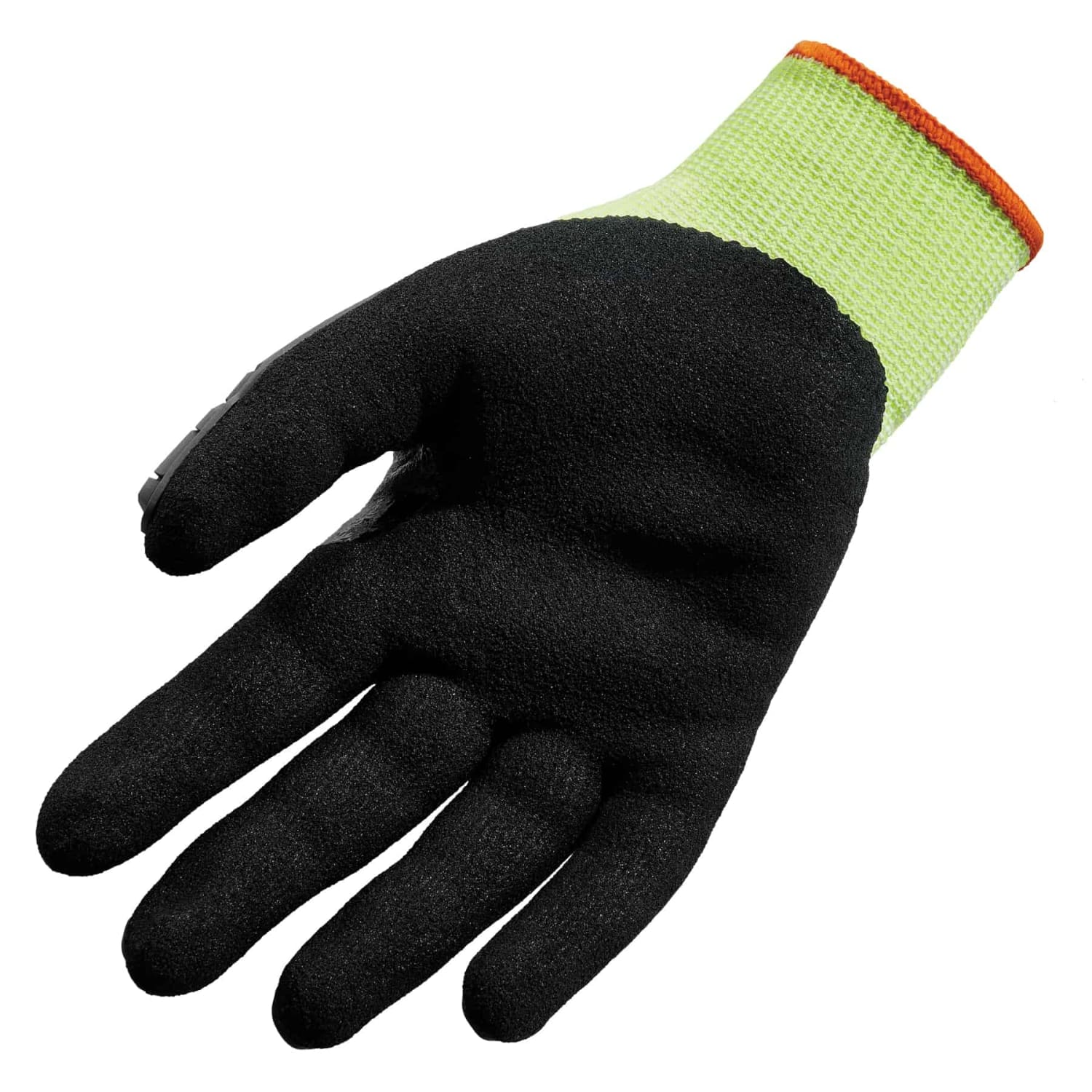 Ergodyne ProFlex 7141 Hi-Vis Nitrile-Coated DIR Level 4 Cut-Resistant Gloves, XX-Large, Lime - Image 3