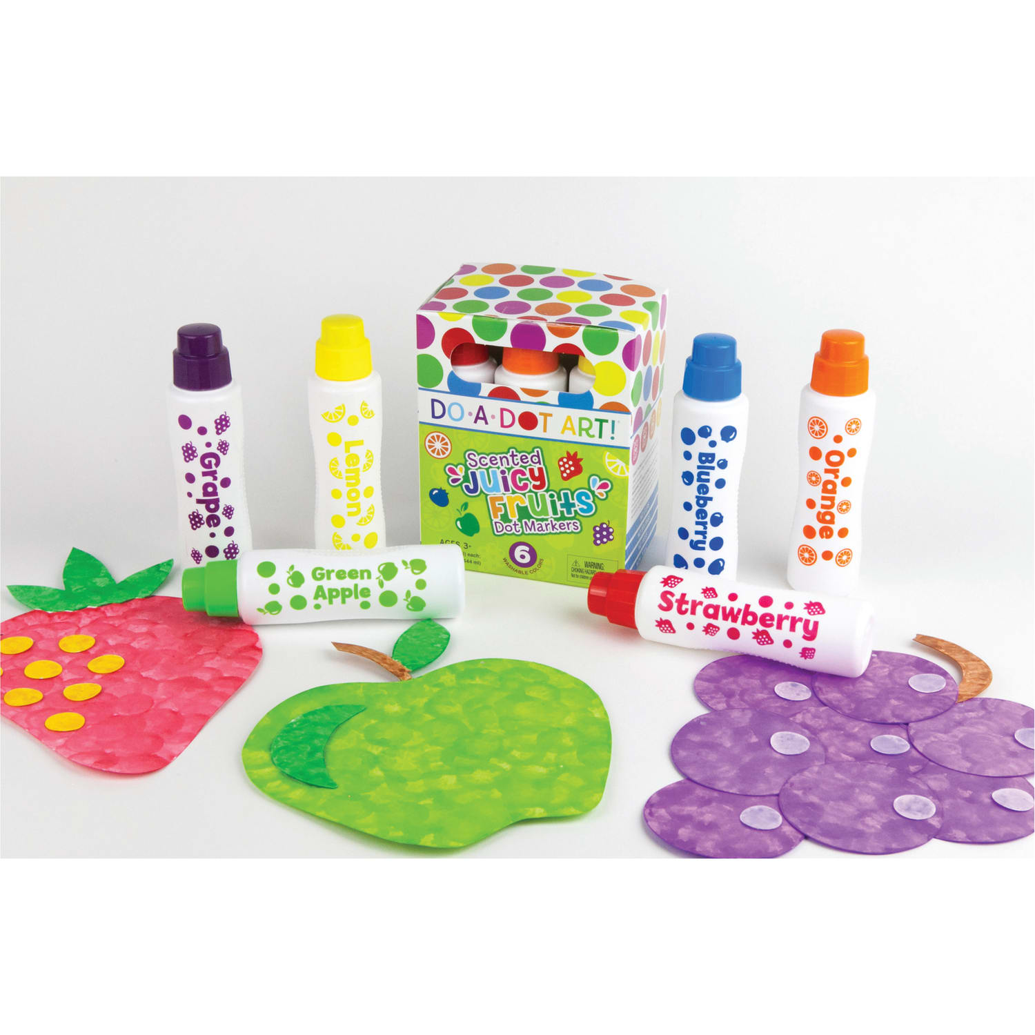 Do-A-Dot Art! Scented Juicy Fruit Dot Markers, Pack of 6 - Image 3