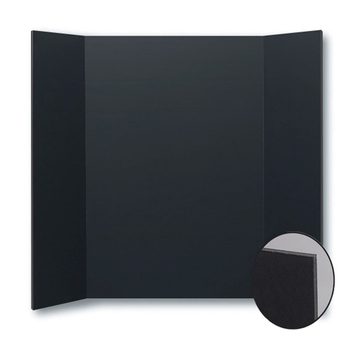 Flipside Foam Project Board, 36in x 48in, Black, Pack of 10 - Image 3