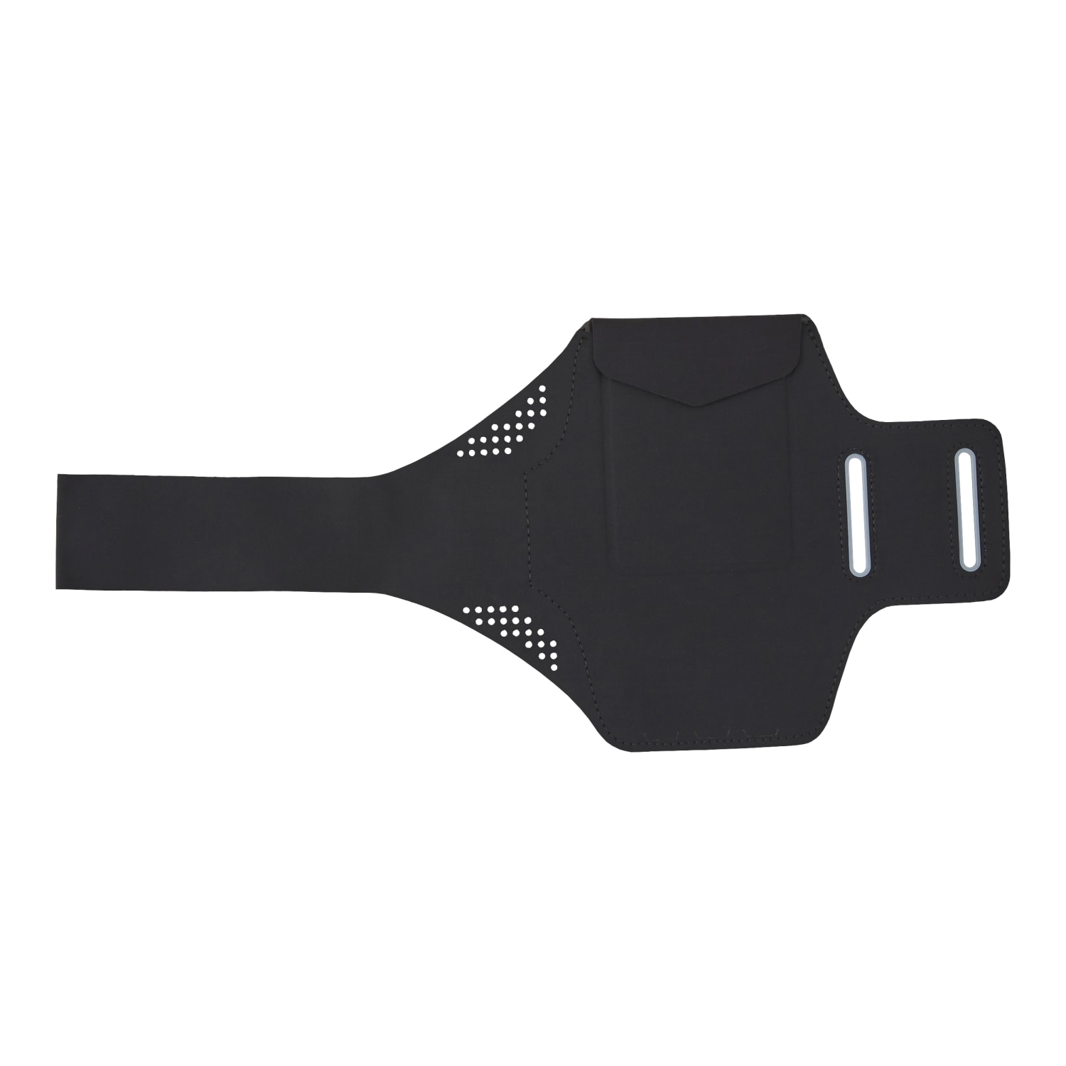 New Balance Running Phone Pouch, 7-1/8in x 16-15/16in, Black - Image 3