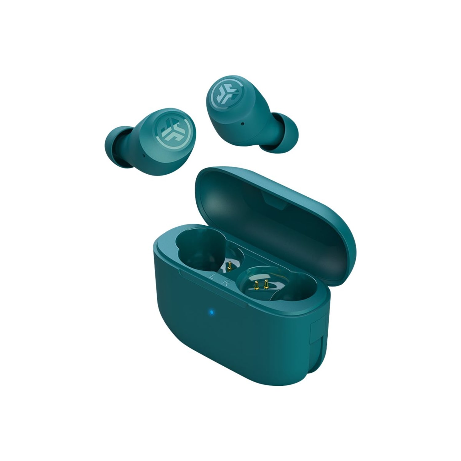 JLab Audio Go Air POP True Wireless Earbuds With Microphone, Teal - Image 6