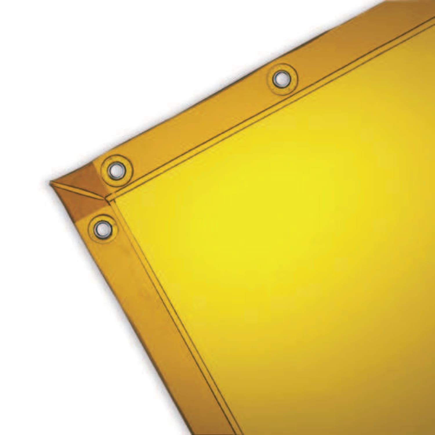 Wilson Industries See-Thru Welding Curtain, 6ft x 8ft, Yellow - Image 3