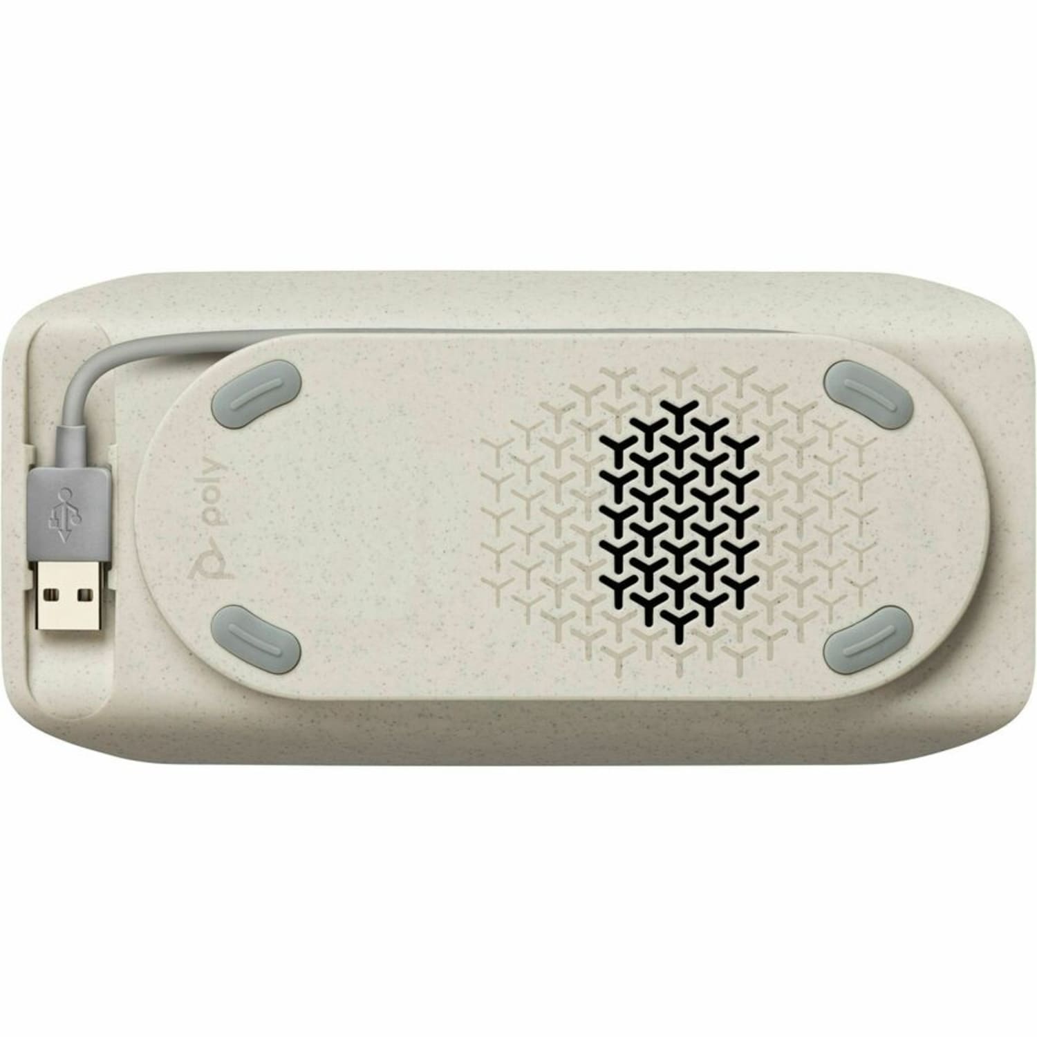 Poly Sync 10 Microsoft Teams Certified Speakerphone - Wired - Microsoft Teams - 2 Microphone(s) - 40 mm Speaker(s) - Silver - Image 3