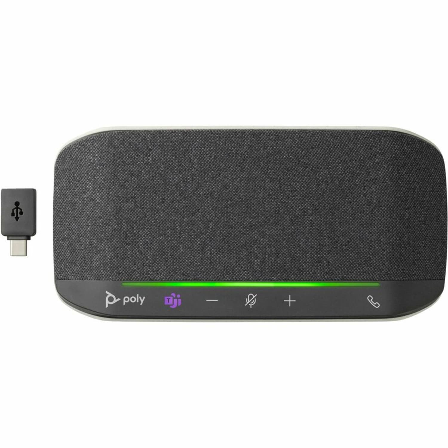 Poly Sync 10 Microsoft Teams Certified Speakerphone - Wired - Microsoft Teams - 2 Microphone(s) - 40 mm Speaker(s) - Silver - Image 5
