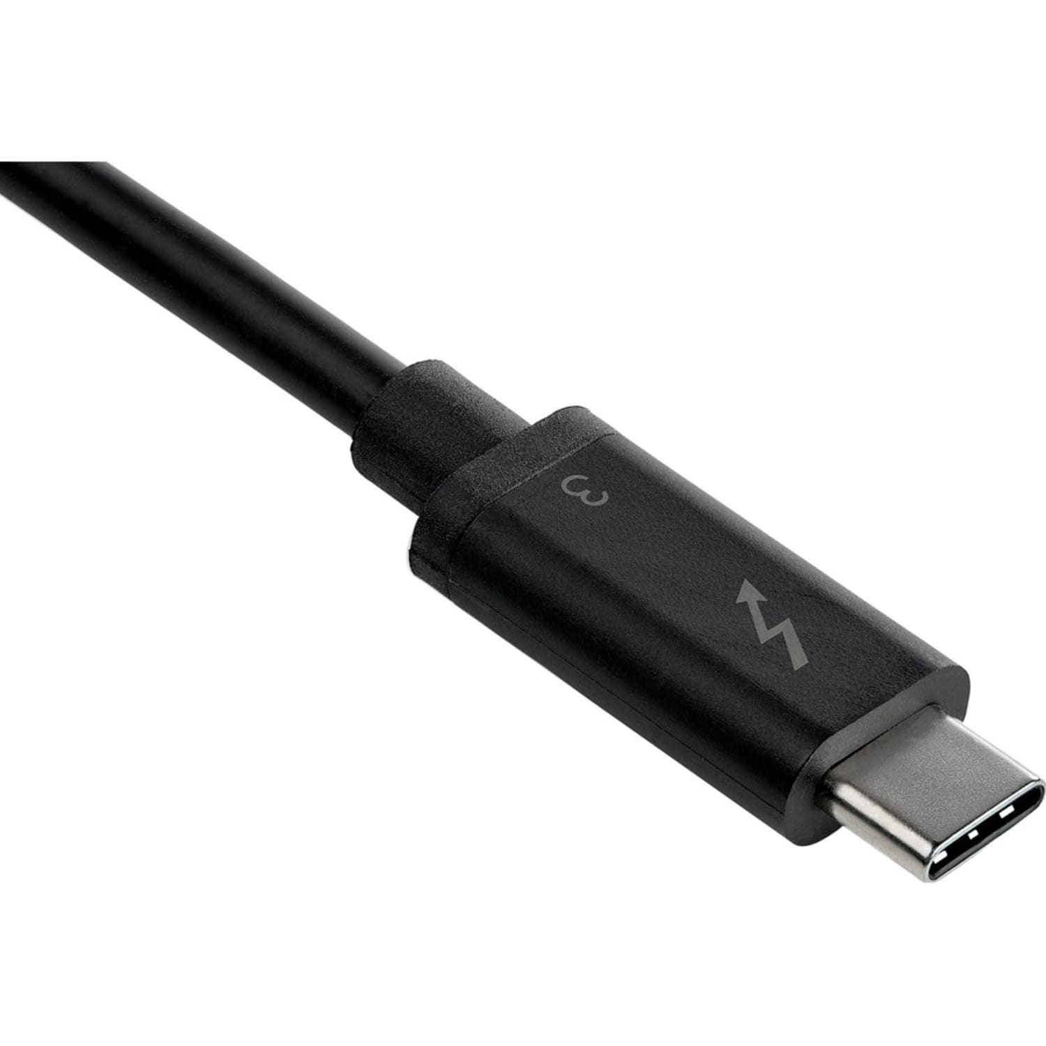 StarTech.com Thunderbolt 3 Mini Dock - Portable Dual Monitor TB3 Docking Station DisplayPort 4K 60Hz - TB3DKM2DPL - Image 4