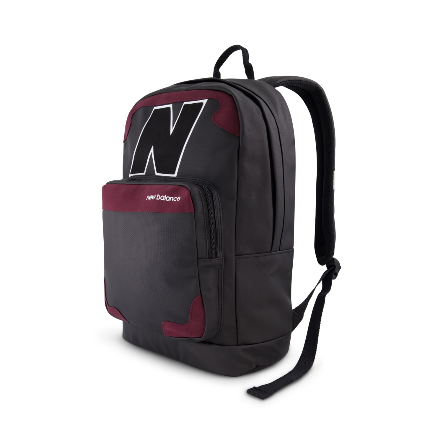New Balance Legacy Backpack With 14in Laptop Pocket, Black/Red - Image 4