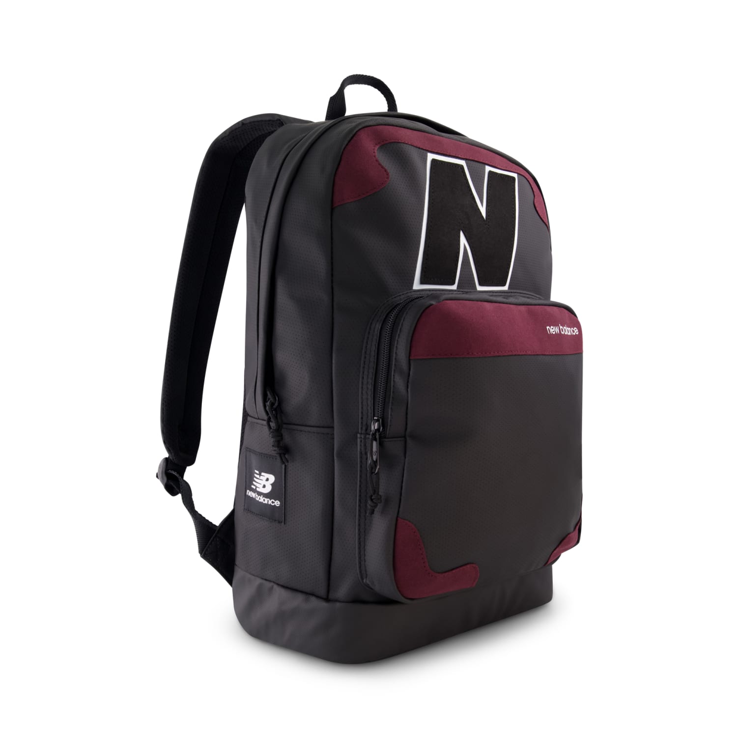 New Balance Legacy Backpack With 14in Laptop Pocket, Black/Red - Image 5