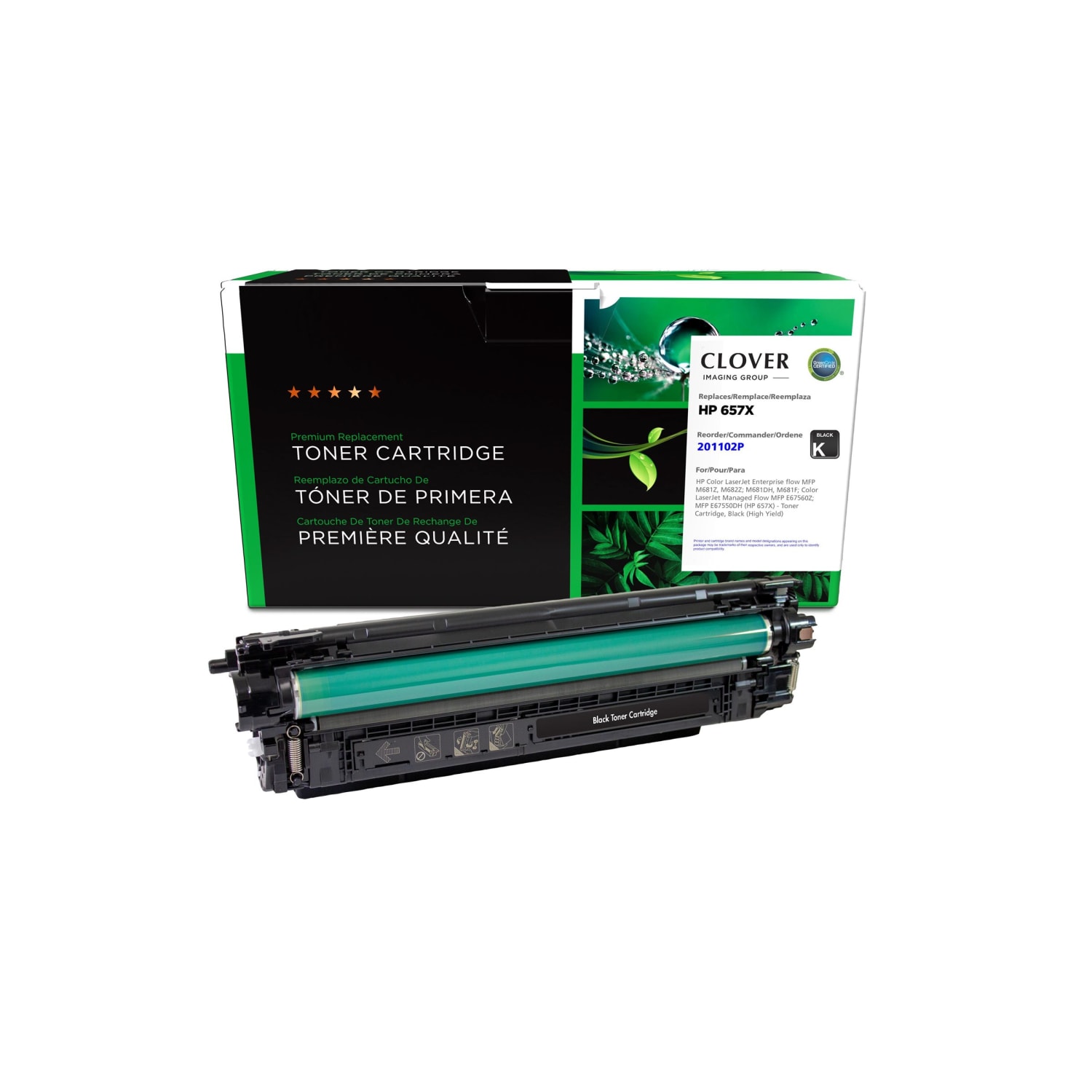 Office Depot Remanufactured Black High Yield Toner Cartridge Replacement For HP 657X, OD657XB - Image 4