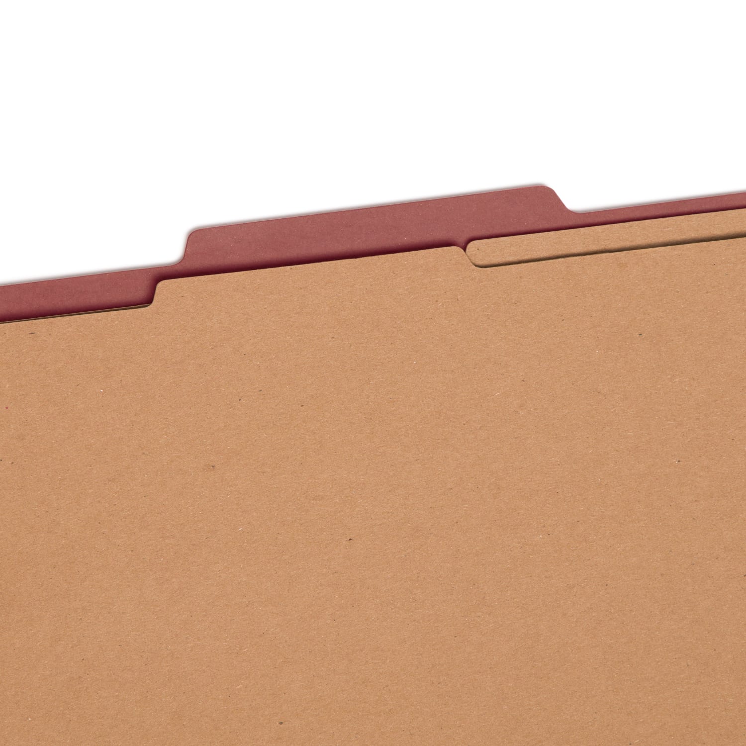 Smead Classification Folders, Pressboard With SafeSHIELD Fasteners, 2 Dividers, 2in Expansion, Legal Size, 100% Recycled, Red, Box Of 10 - Image 5