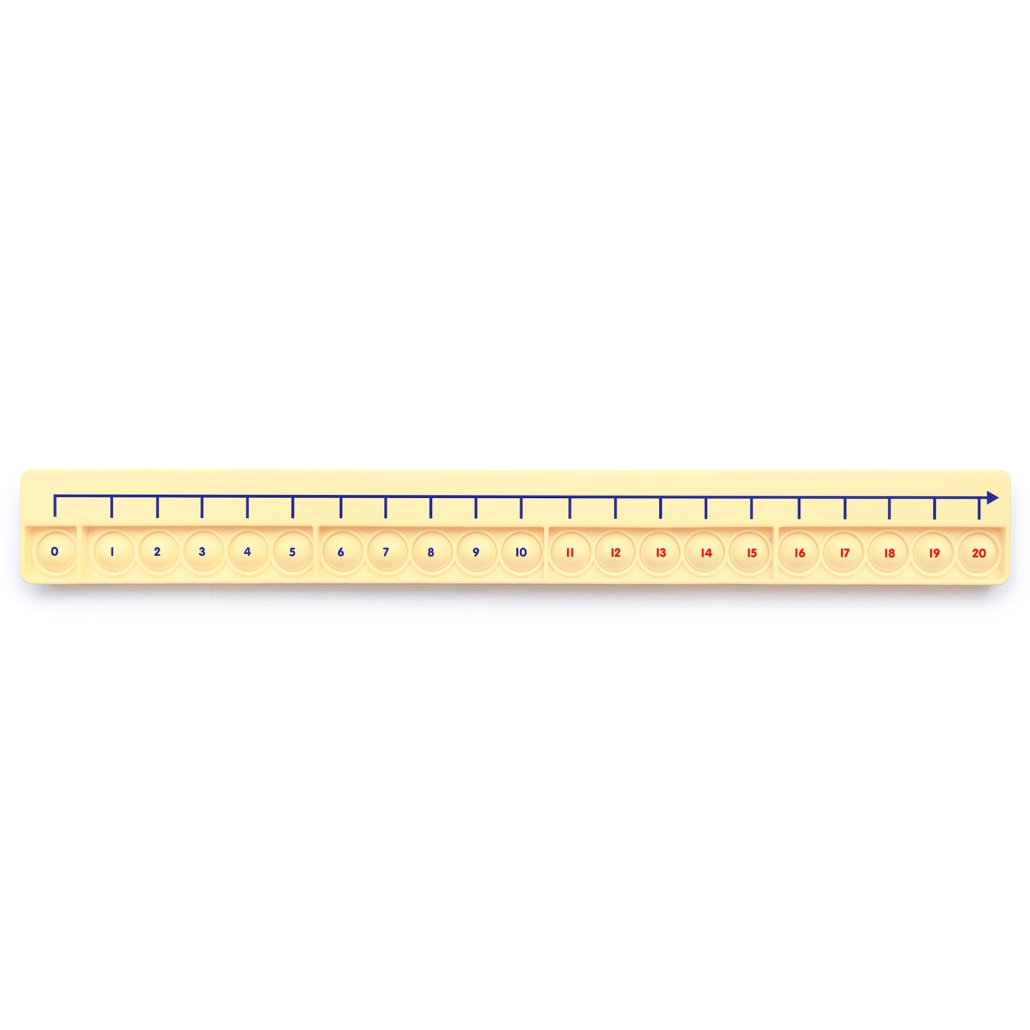Junior Learning Number Line Pop and Learn Bubble Board - Image 3