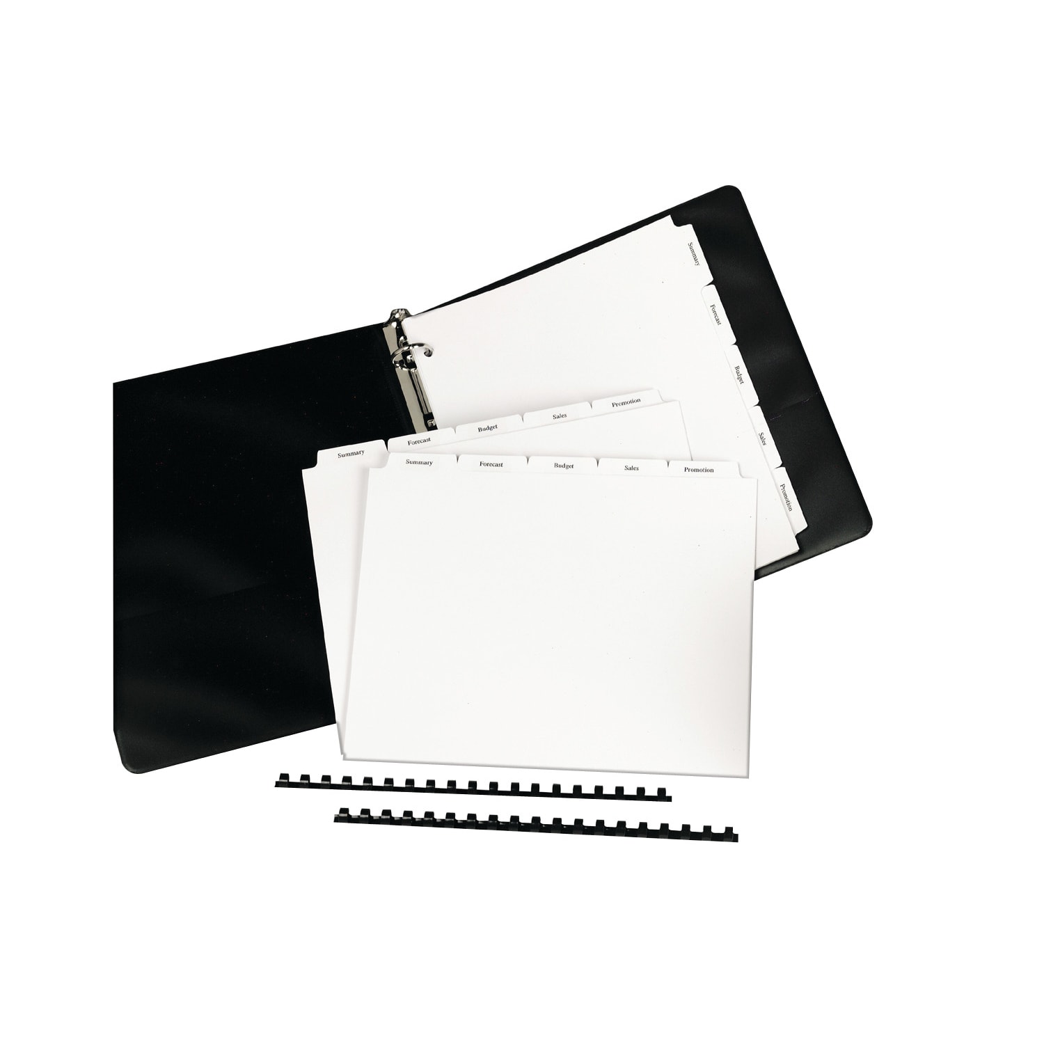 Avery Unpunched Copier Tab Dividers, 8 1/2in x 11in, 5-Tab, White, 30 Divider Sets - Image 6