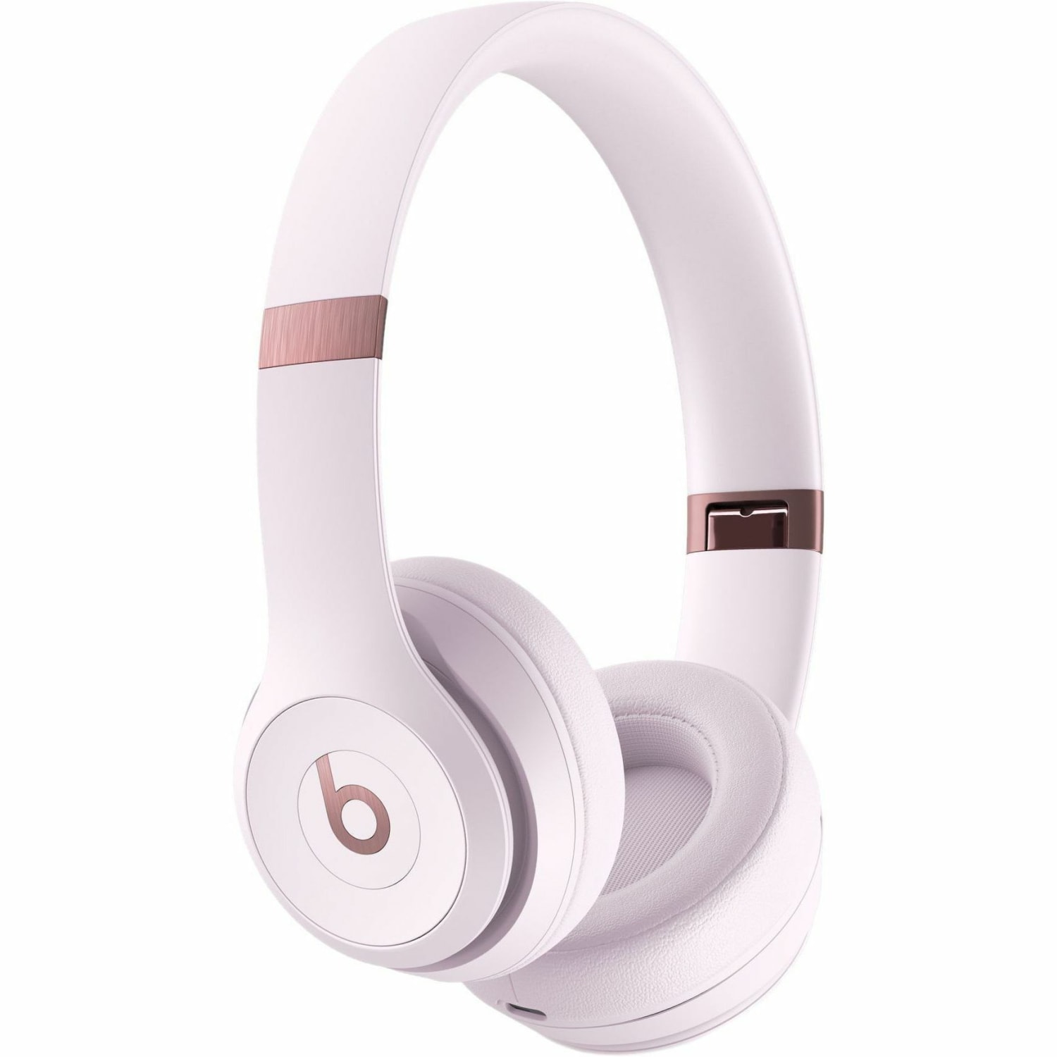 Beats by Dr. Dre Beats Solo 4 Wired/Wireless Headphones, Over-The-Head, On-Ear, Binaural, Circumaural, Cloud Pink, MUW33LLA - Image 3