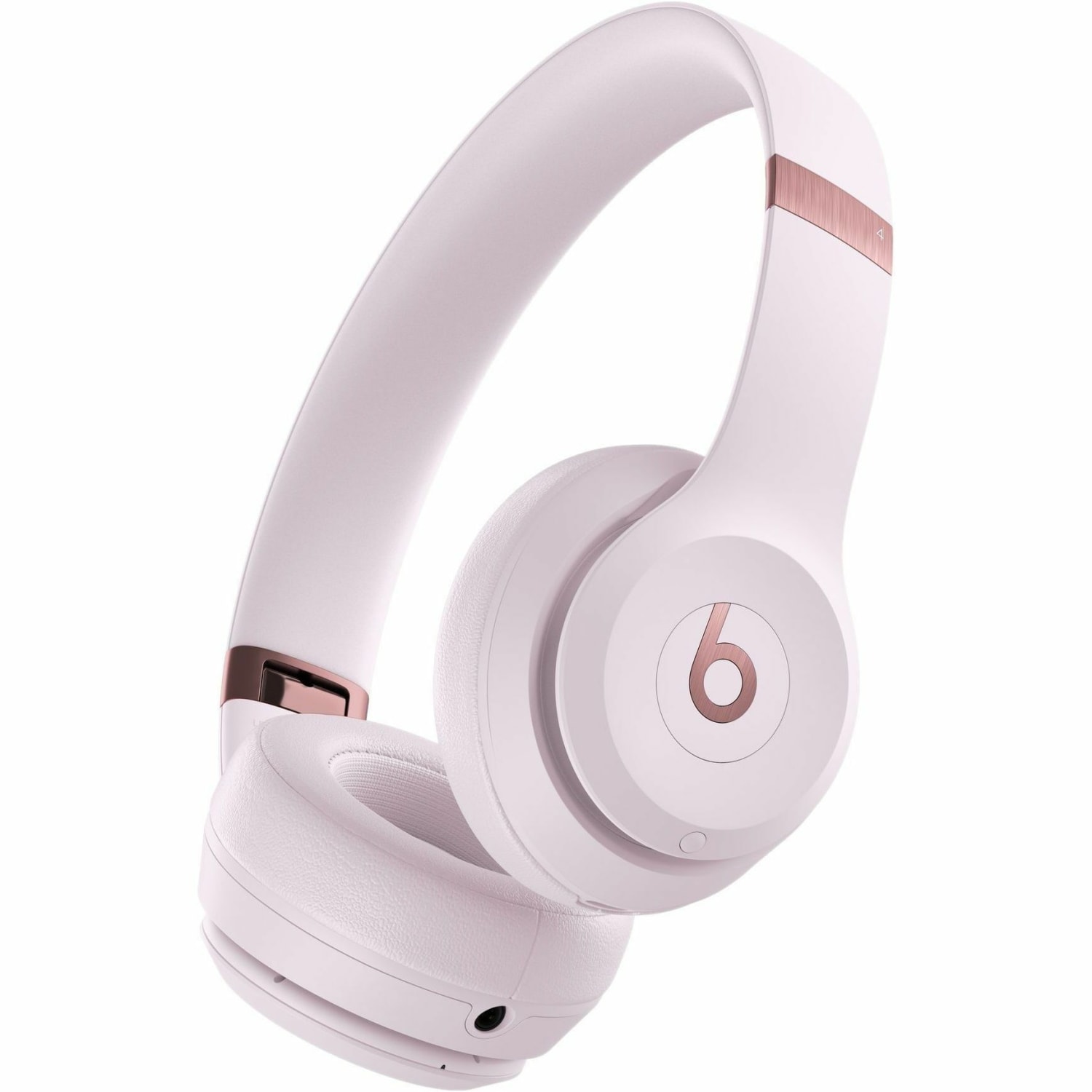 Beats by Dr. Dre Beats Solo 4 Wired/Wireless Headphones, Over-The-Head, On-Ear, Binaural, Circumaural, Cloud Pink, MUW33LLA - Image 5