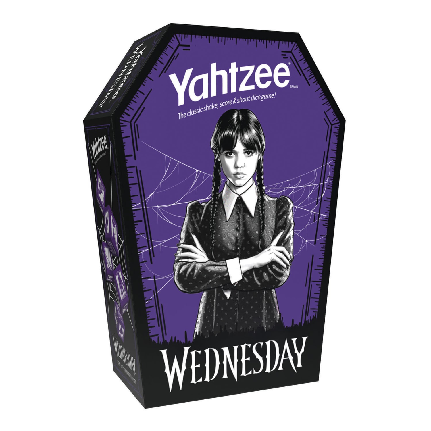 USAopoly YAHTZEE: Wednesday Dice Game - Image 3