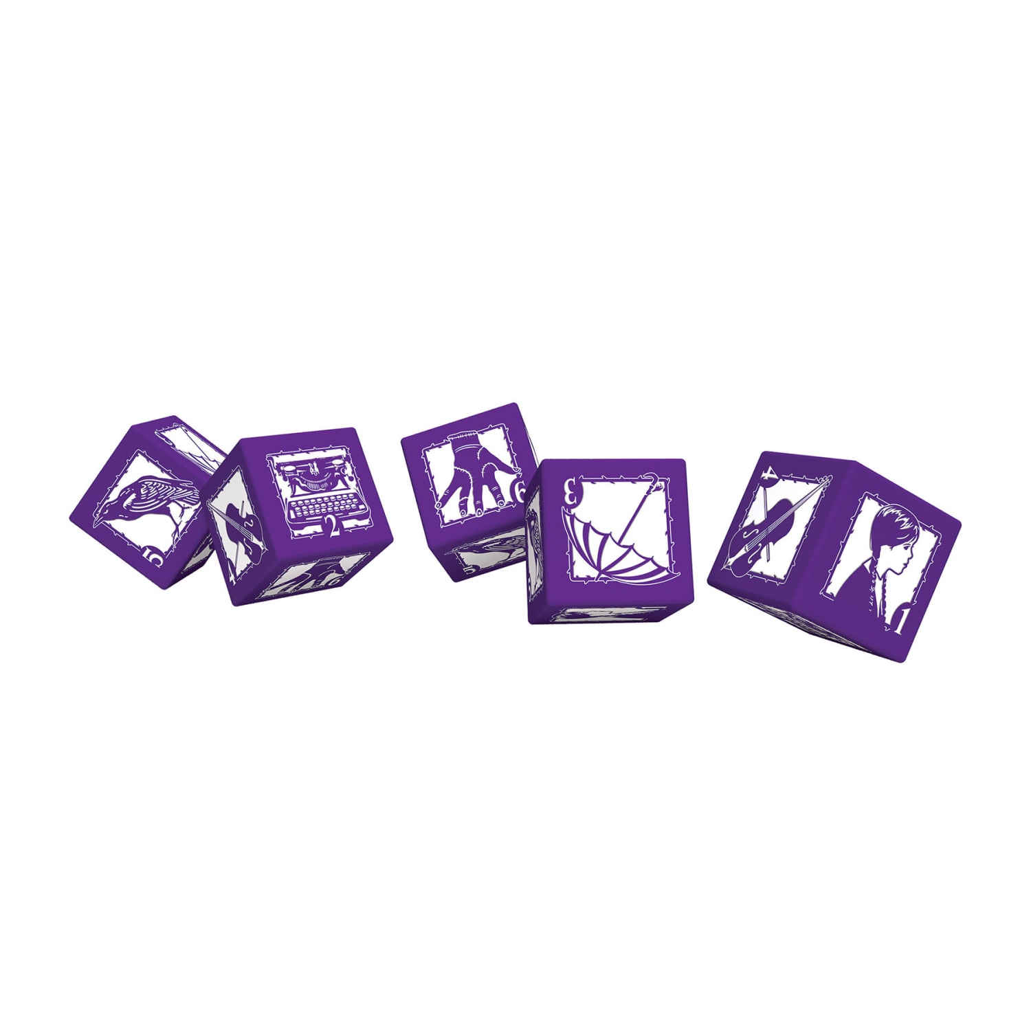 USAopoly YAHTZEE: Wednesday Dice Game - Image 5