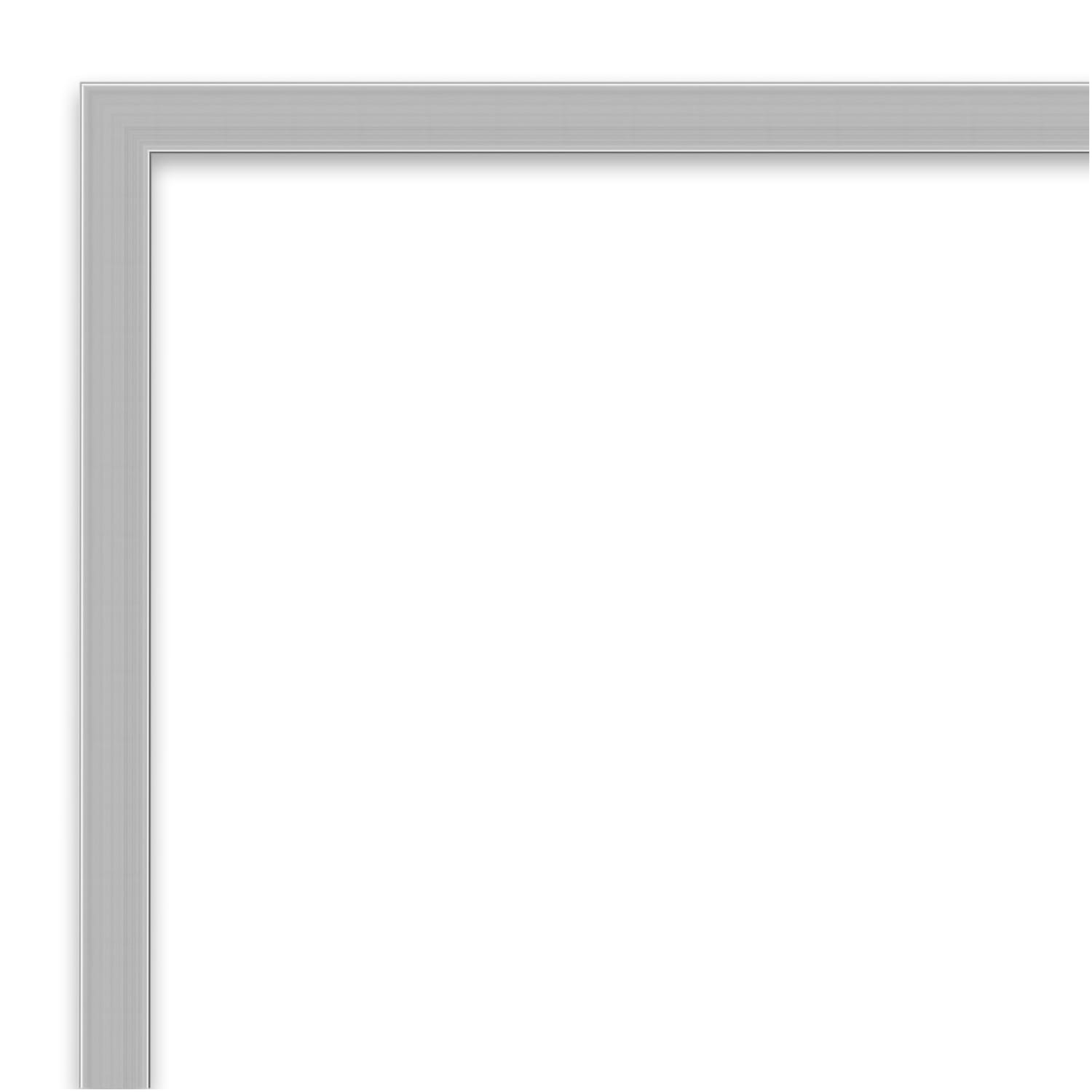 Amanti Art Picture Frame, Opening Size 11in x 14in, 12in x 15in, Hera Chrome - Image 4