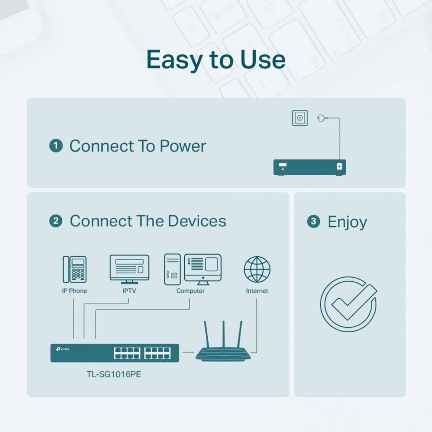 TP-LINK 16-Port Gigabit Easy Smart PoE Switch With 8-Port PoE+ - Image 6