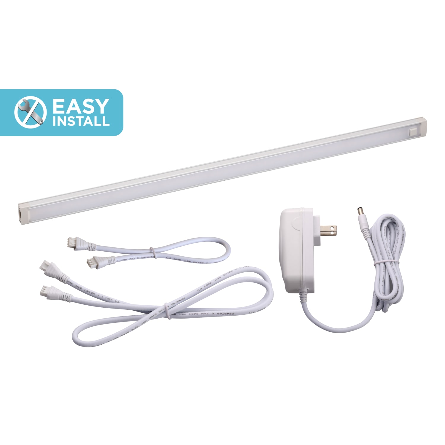 Black+Decker 1-Bar Under-Cabinet LED Lighting Kit, 24in, Cool White - Image 5