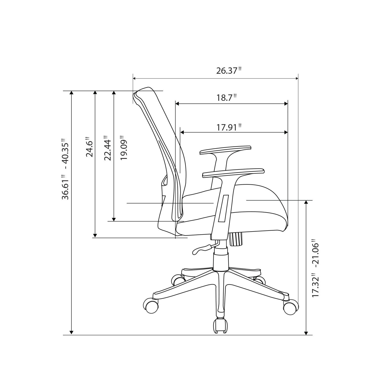 Realspace Radley Mesh MidBack Task Office Chair Black BIFMA Compliant PopularChairscom Realspace Radley Mesh Mid Back Task Office Chair Black BIFMA Compliant PopularChairscom