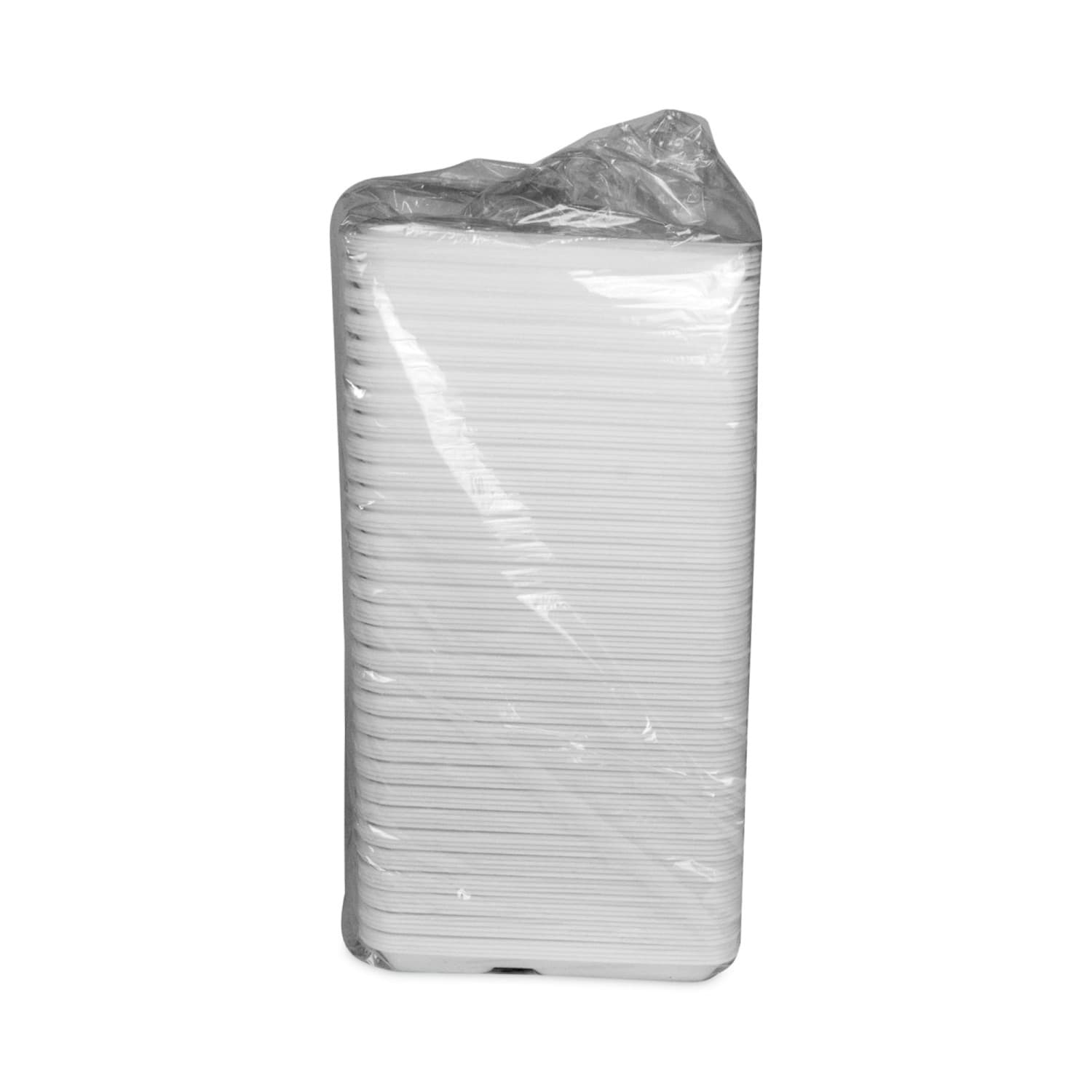 Pactiv Evergreen Foam School Trays, 5-Compartment, 10-1/2inH x 8-1/4inW x 1inD, White, Carton Of 500 Trays - Image 4