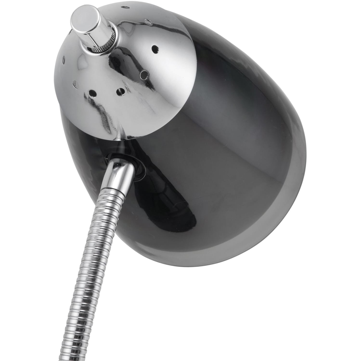 Victory Light V-Light Organizer Desk Lamp - 10 W LED Bulb - Chrome - Flexible Arm - Desk Mountable - Black, Chrome, Translucent -  - SVCA2148104B - Image 5