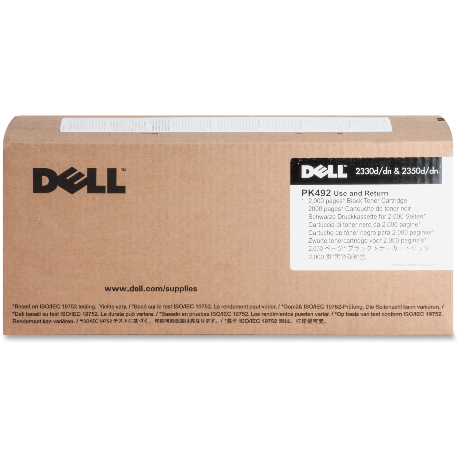 Dell PK492 Black Use And Return Toner Cartridge - Image 3