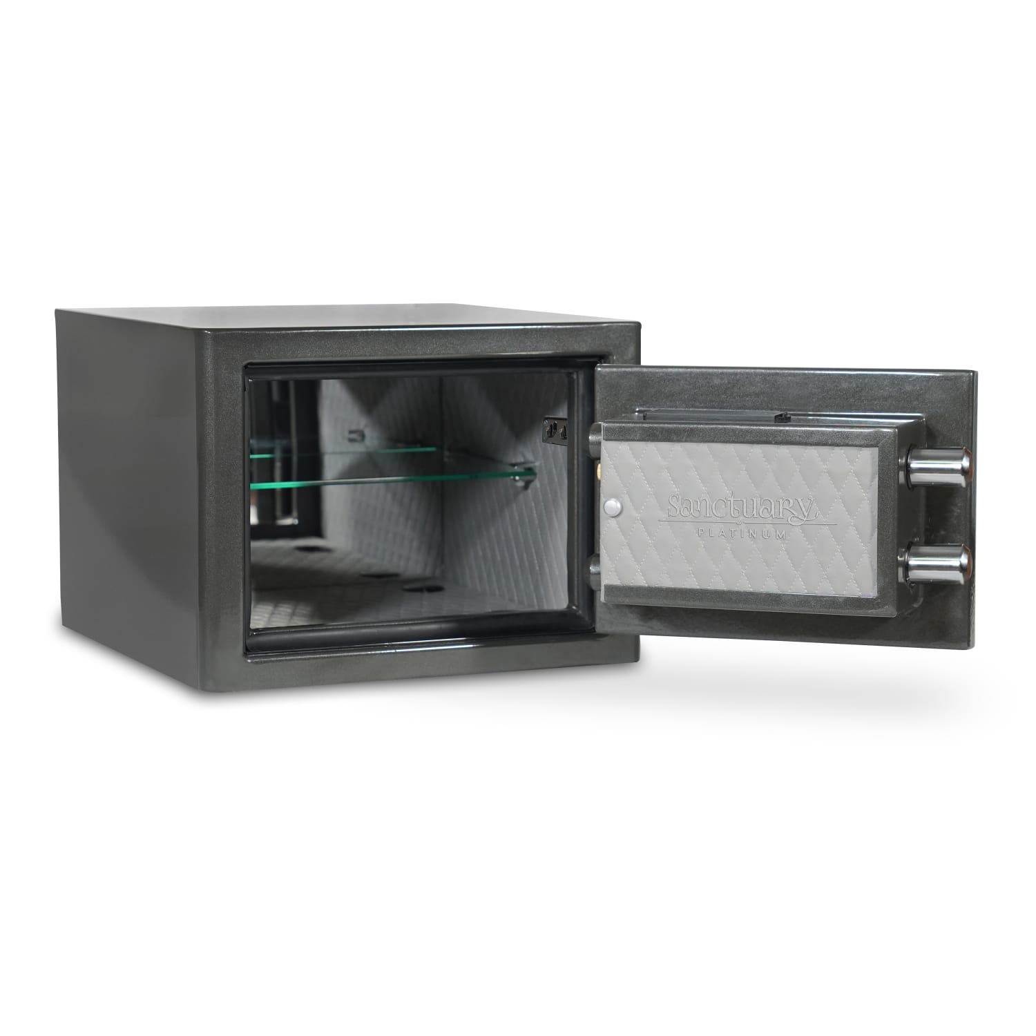 Sanctuary Platinum Digital Home/Office Safe, 1.07 Cu. Ft., Dark Grey Metallic - Image 4