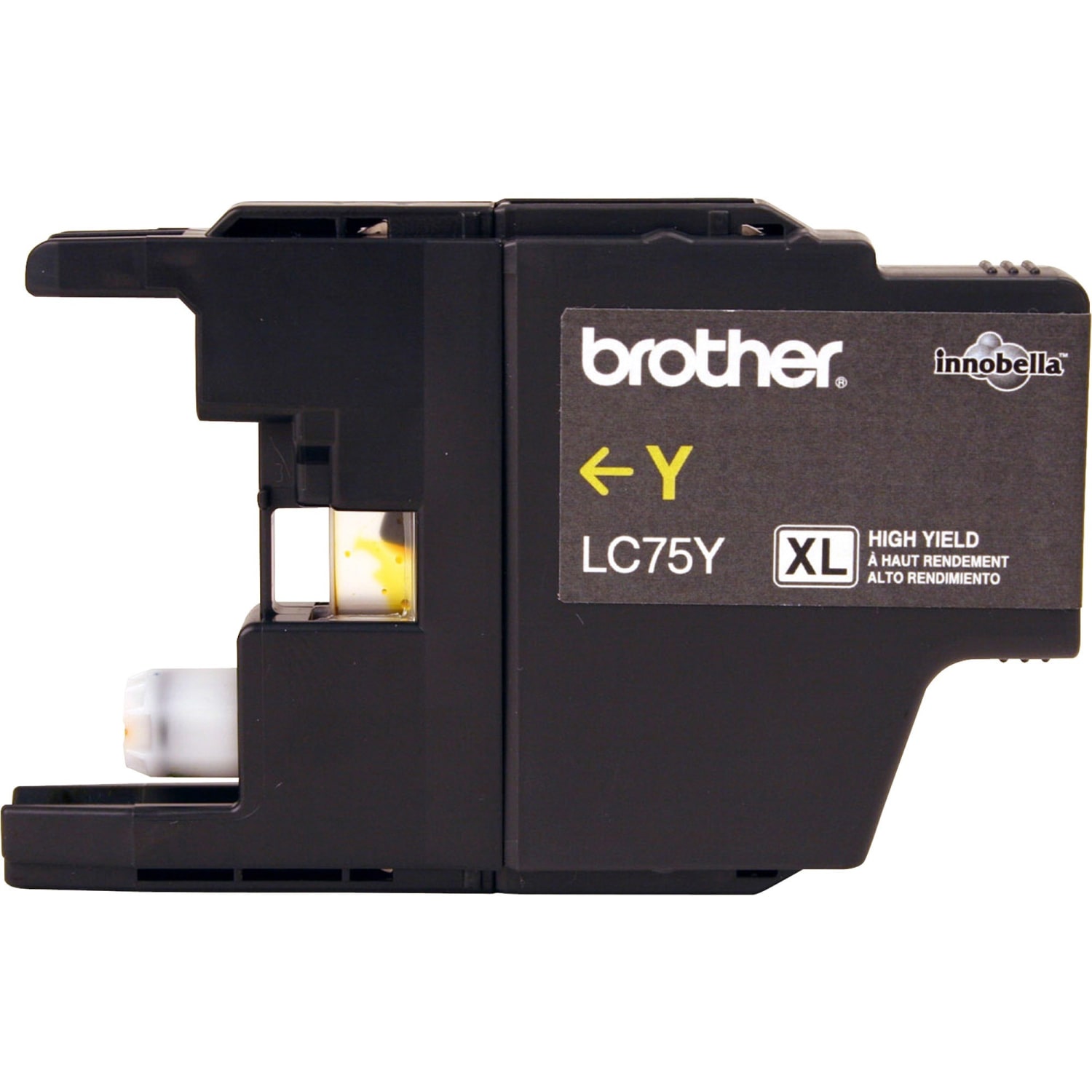 Brother LC75 Yellow Ink Cartridge, LC75Y - Image 4