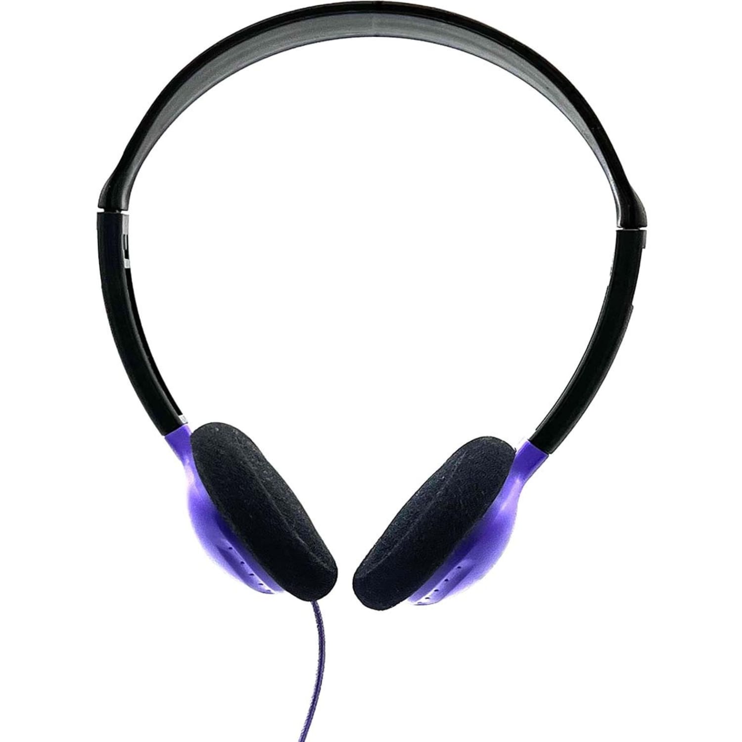 Hamilton Buhl Personal On-Ear Stereo Headphone, PURPLE - Stereo - Purple - Mini-phone (3.5mm) - Wired - 32 Ohm - 50 Hz 16 kHz - On-ear - Binaural - Ear-cup - 5 ft Cable - Image 3