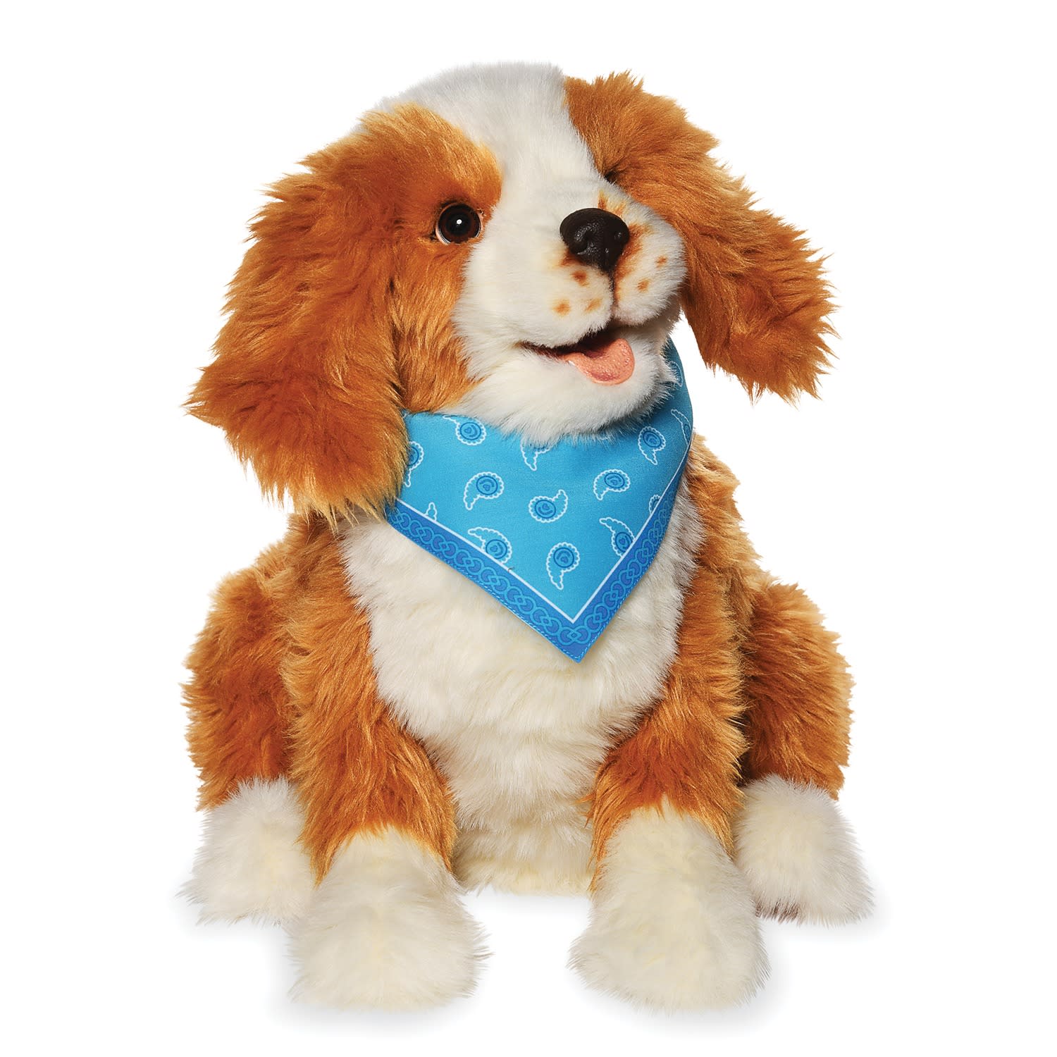 Joy for All Companion Pet Dog Interactive Toy, Brown/White - Image 5