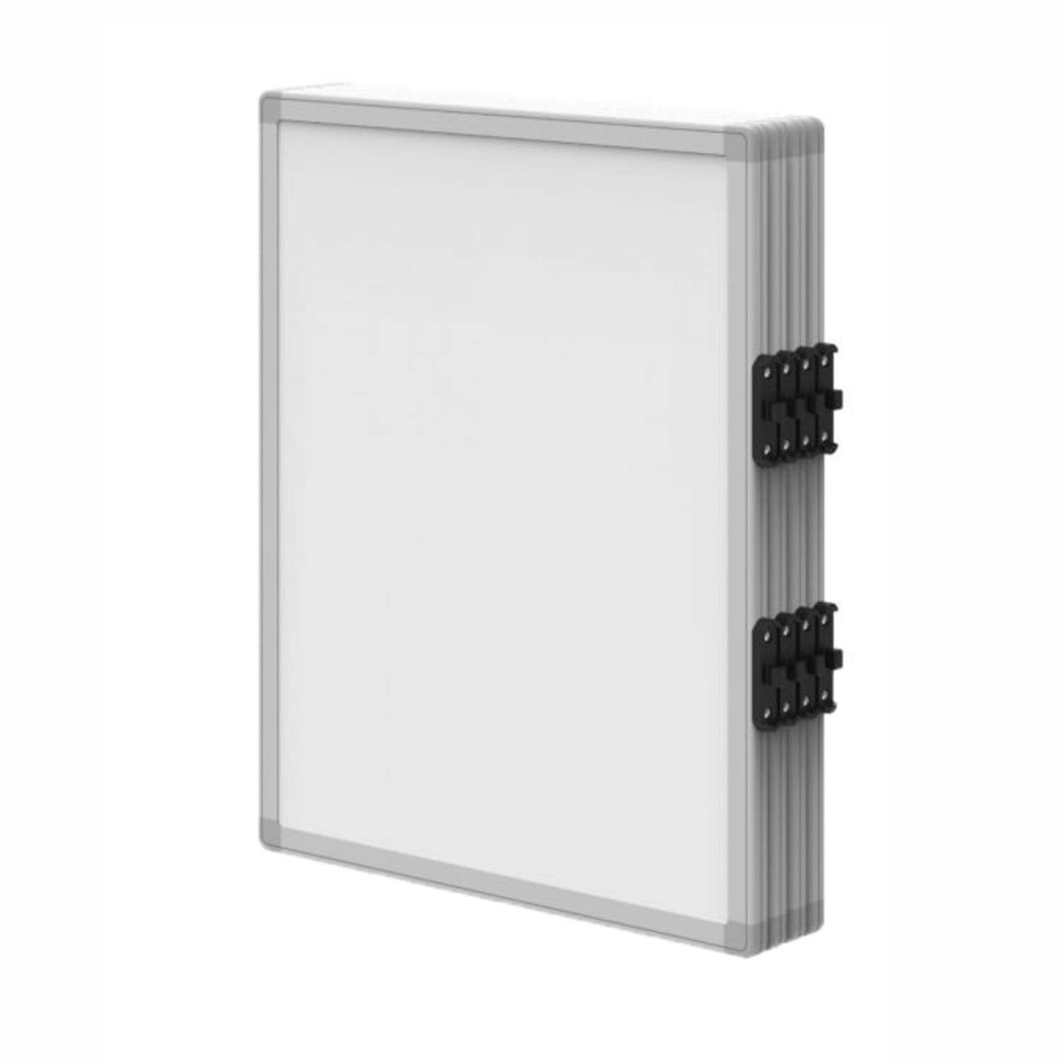 Luxor Magnetic Dry-Erase Whiteboards, 23 5/16in x 18 3/4in, Aluminum Frame With Silver Finish, Pack Of 4 - Image 3