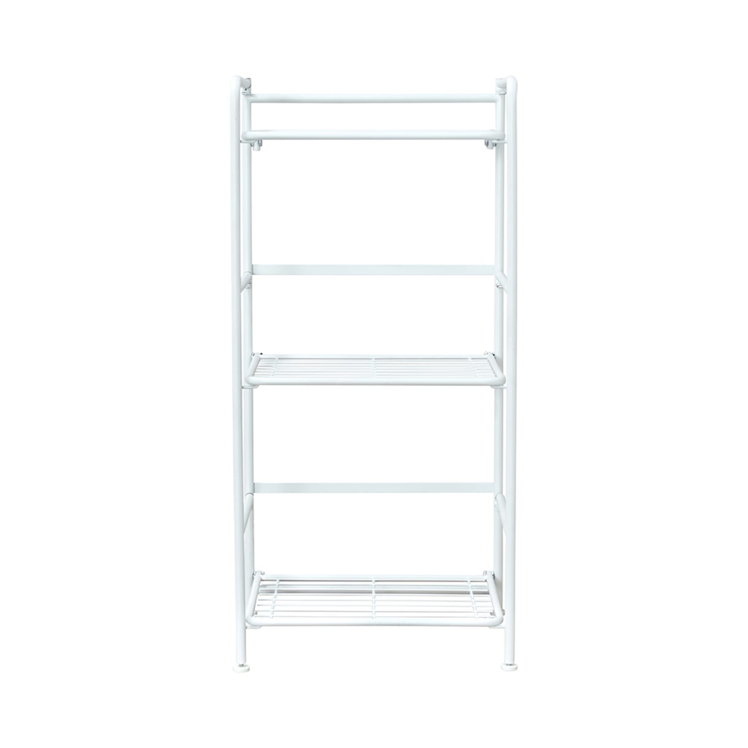 Paw Prints Pet Station 3-Shelf Flip Hook Collapsible Dog Bins, 30-1/2inH x 12inW x 14-1/2inL, White/Gray - Image 5