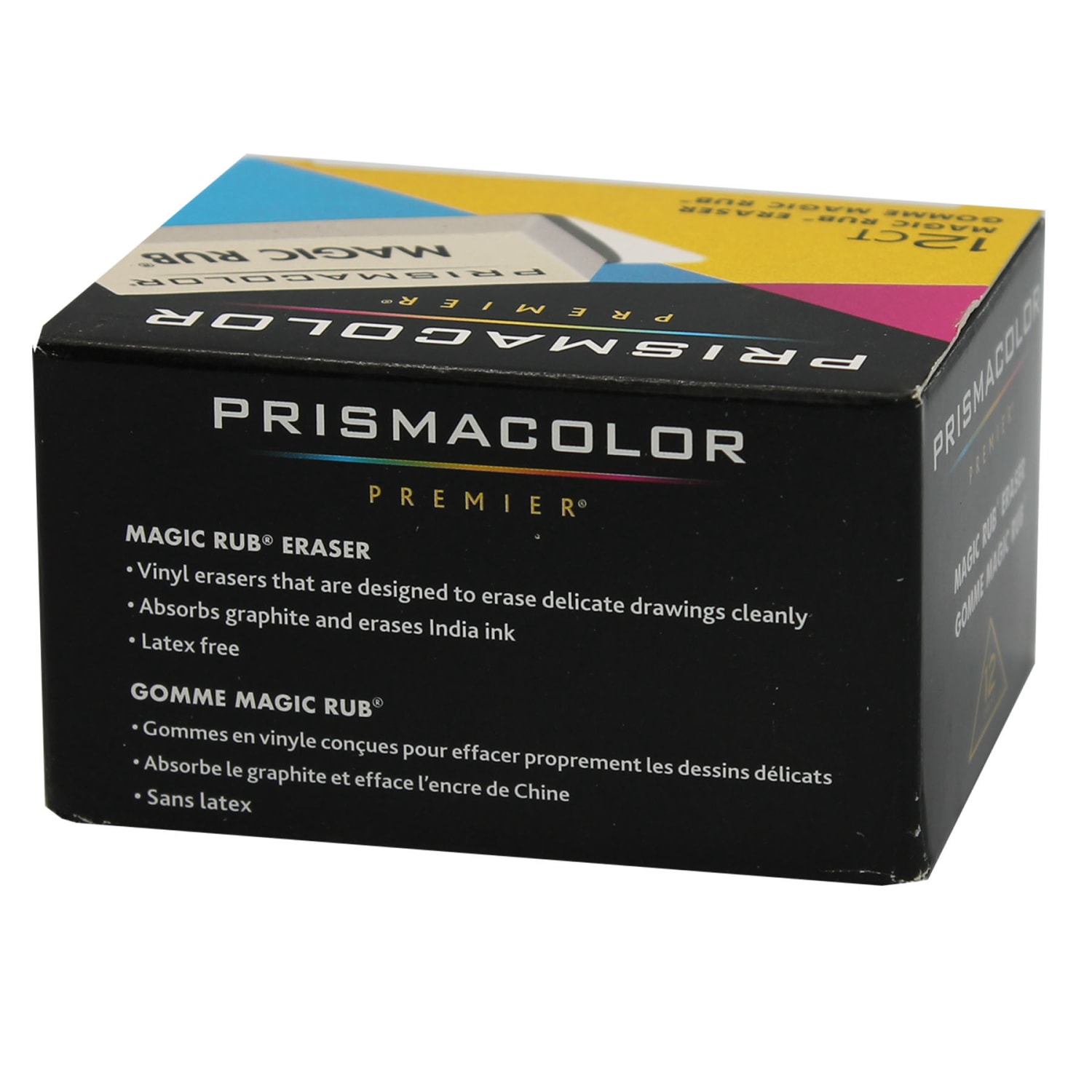 Prismacolor Premier Magic Rub Erasers, 1in x 1/2in, Tan, Pack Of 12 Erasers, Set Of 2 Packs - Image 3
